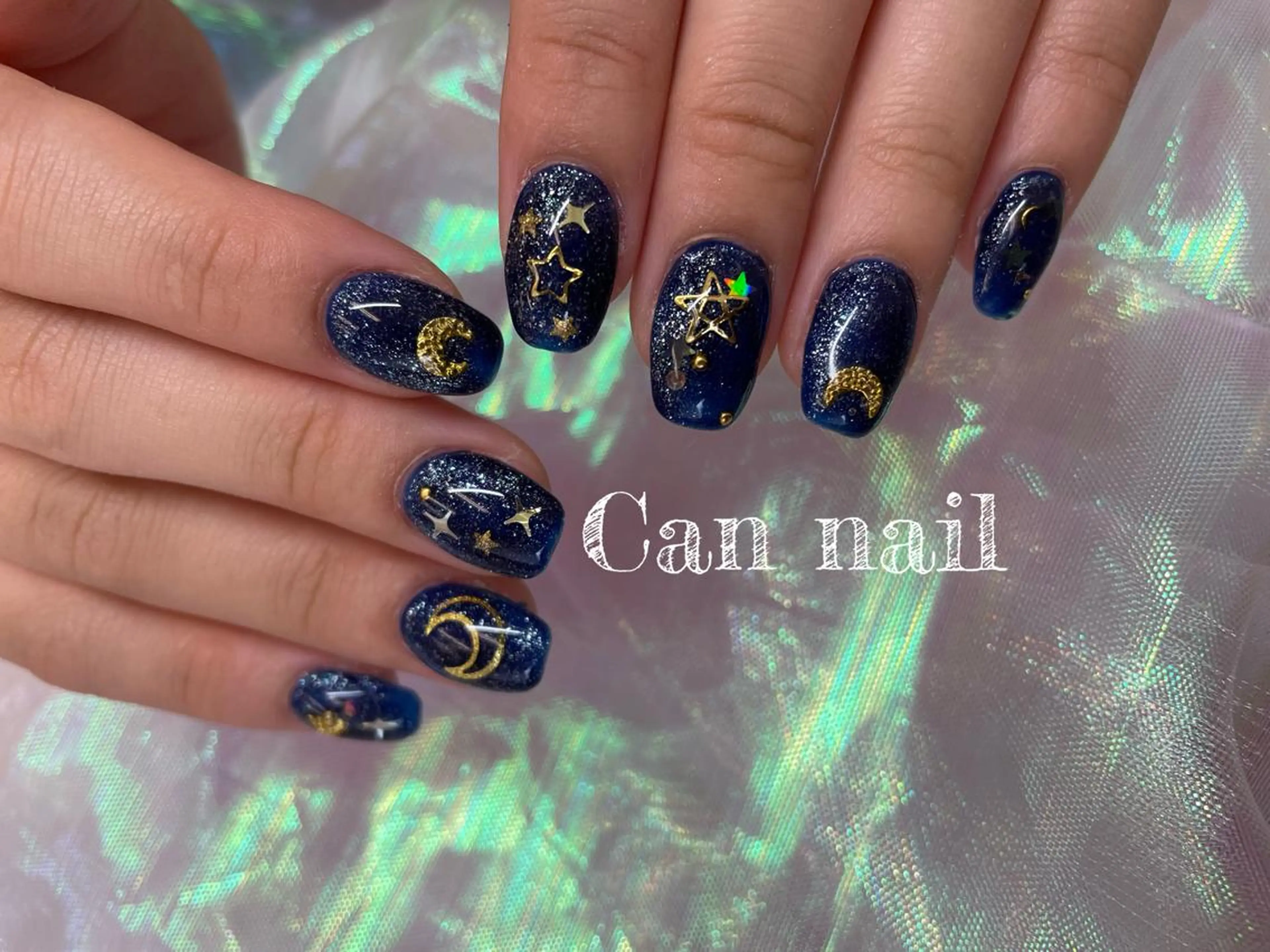 ミディアム ネイル Parfum パルファンのネイルデザイン