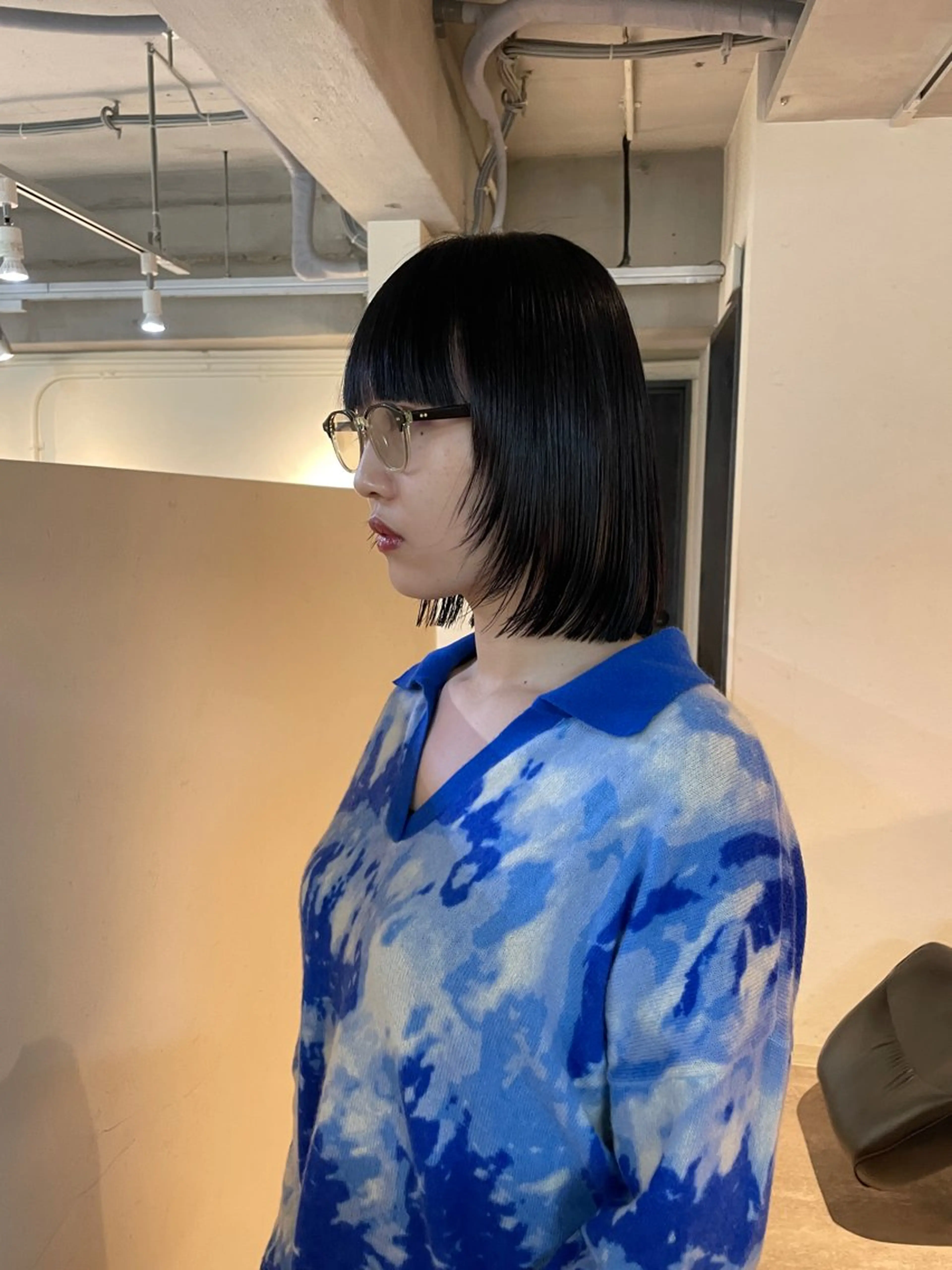 ショート カラー パーマ 野村矩樂/パーマ /縮毛矯正のヘアスタイル