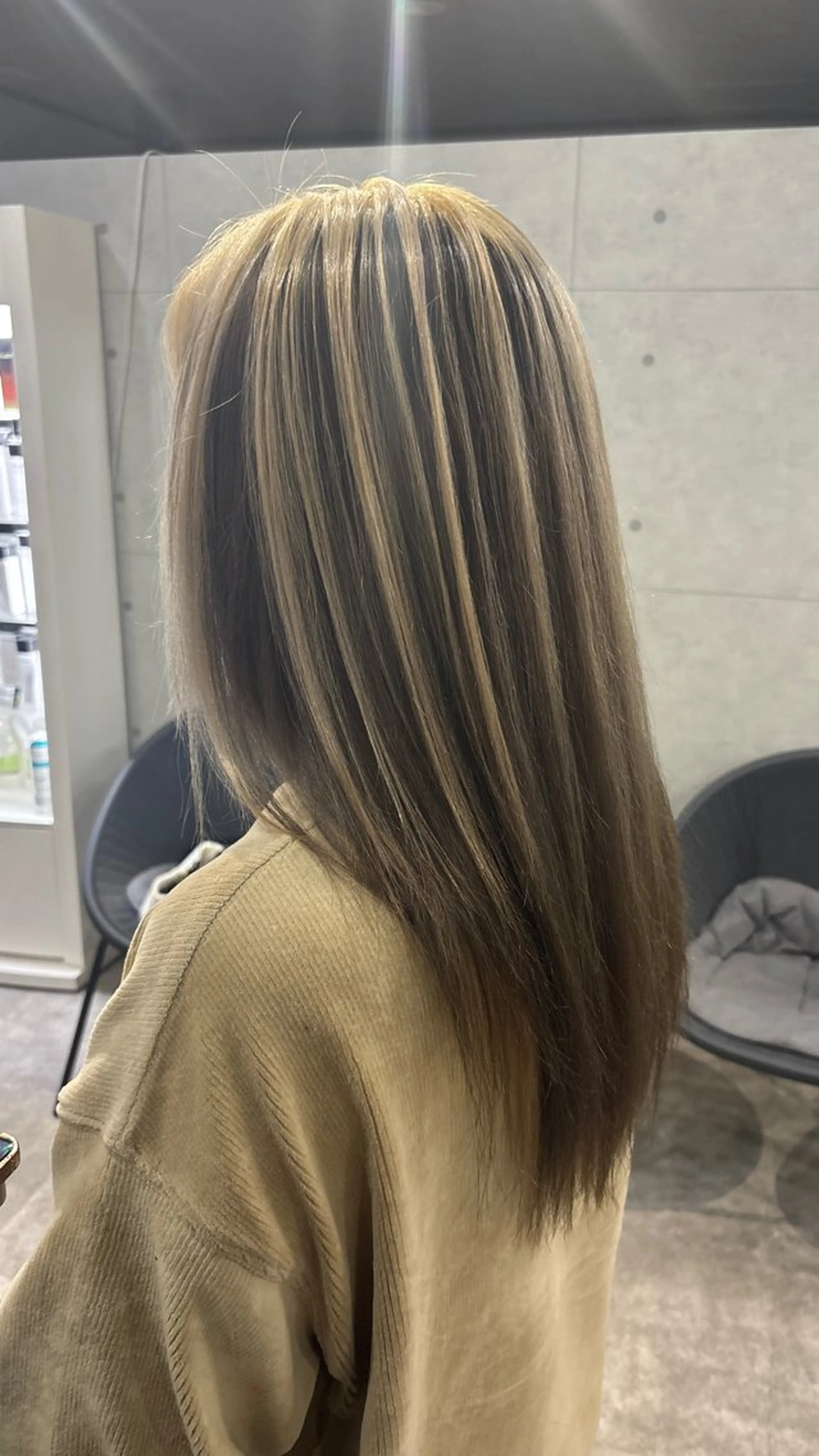 ロング ショートボブ ボブ ハイライト 髪質改善 レイヤーカット カット ヘアカラー REVE所属・REVE美容室 REVEマツエクのヘアスタイル