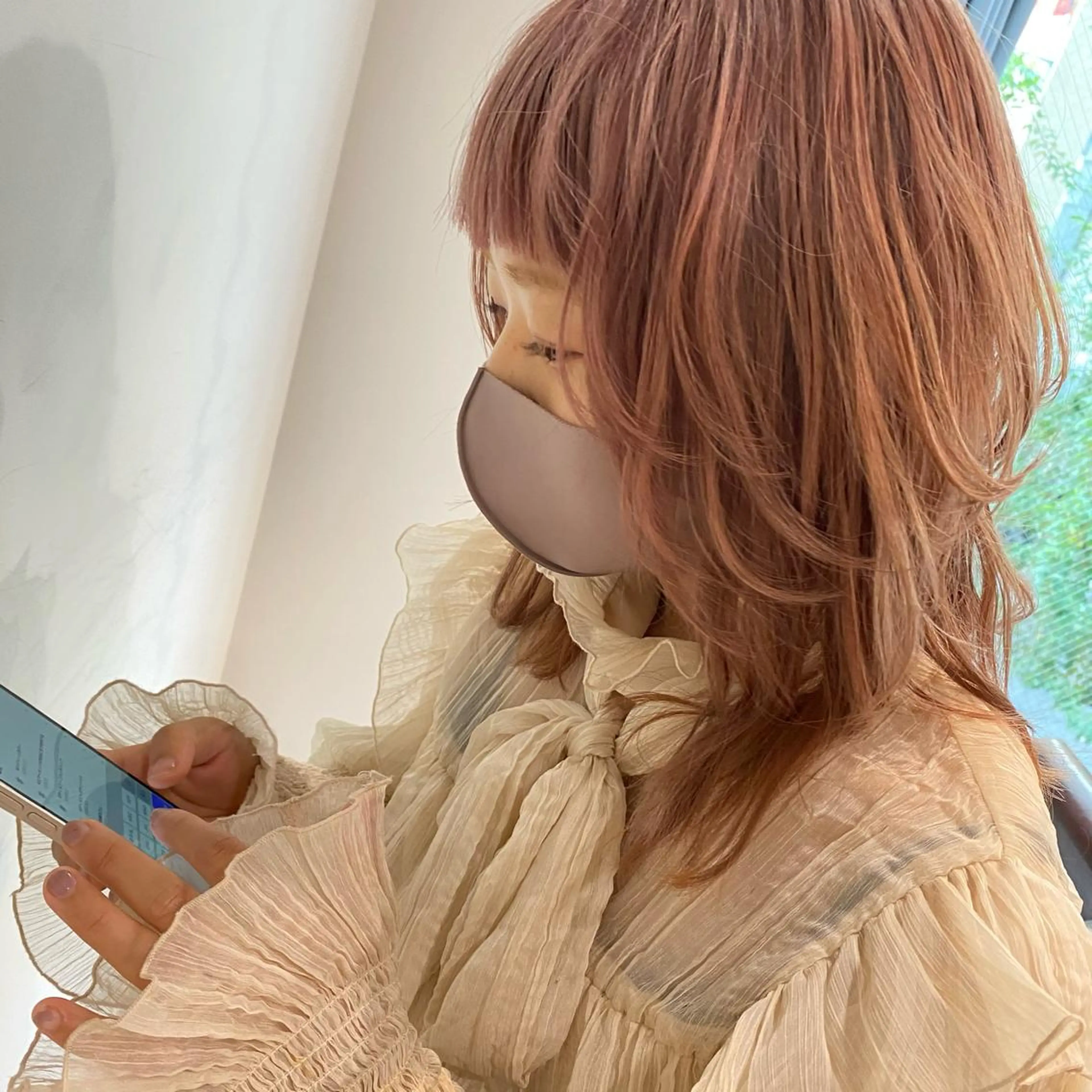 ミディアム GO TODAY SHAiRE SALON 原宿Stella店所属・𓍯柔らかhair 𓍯 yukinoのヘアスタイル