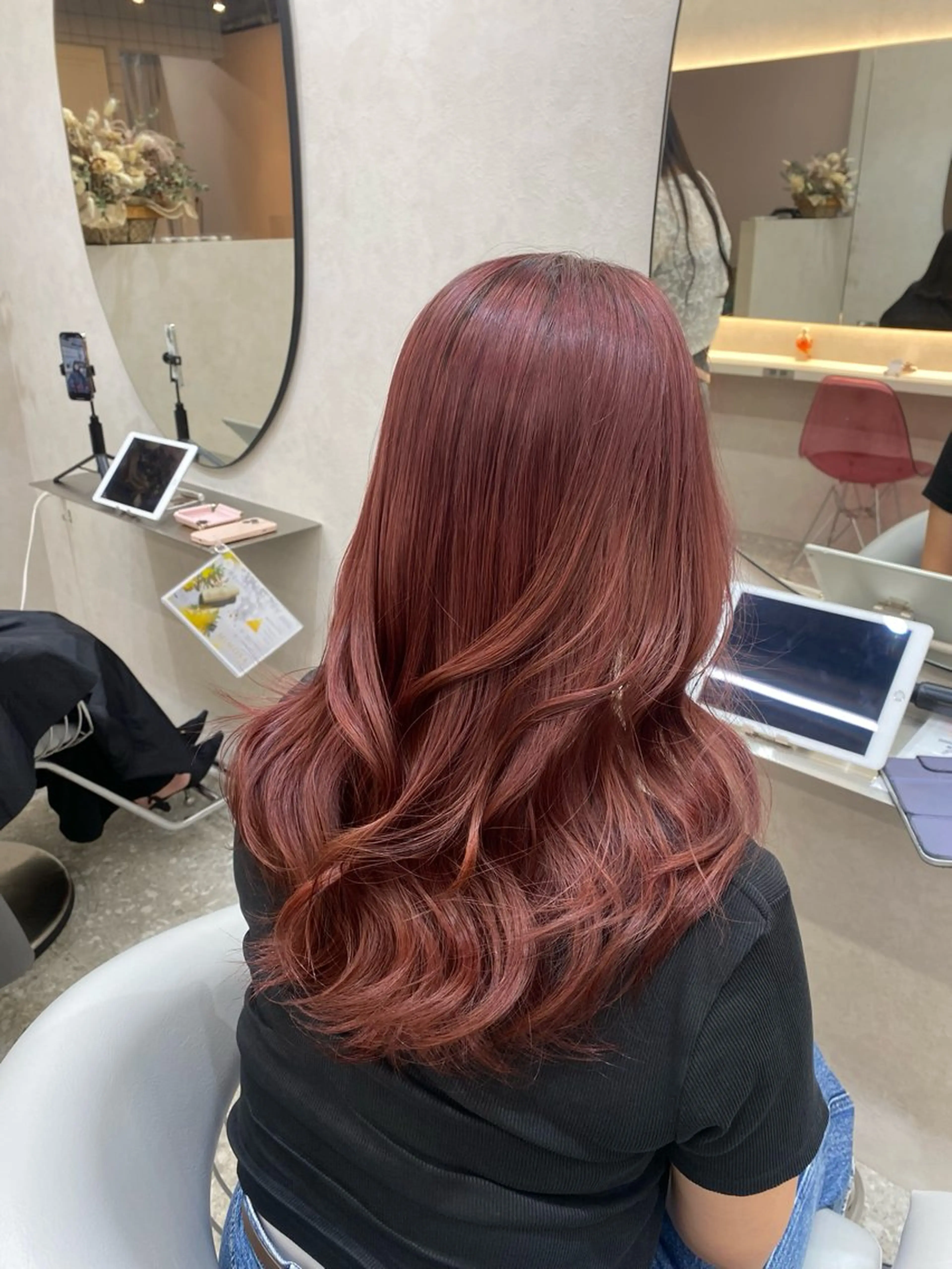 ロング カラー ヘアアレンジ カット ヘアカラー トリートメント なな💎韓国系/ 渋谷💎のヘアスタイル