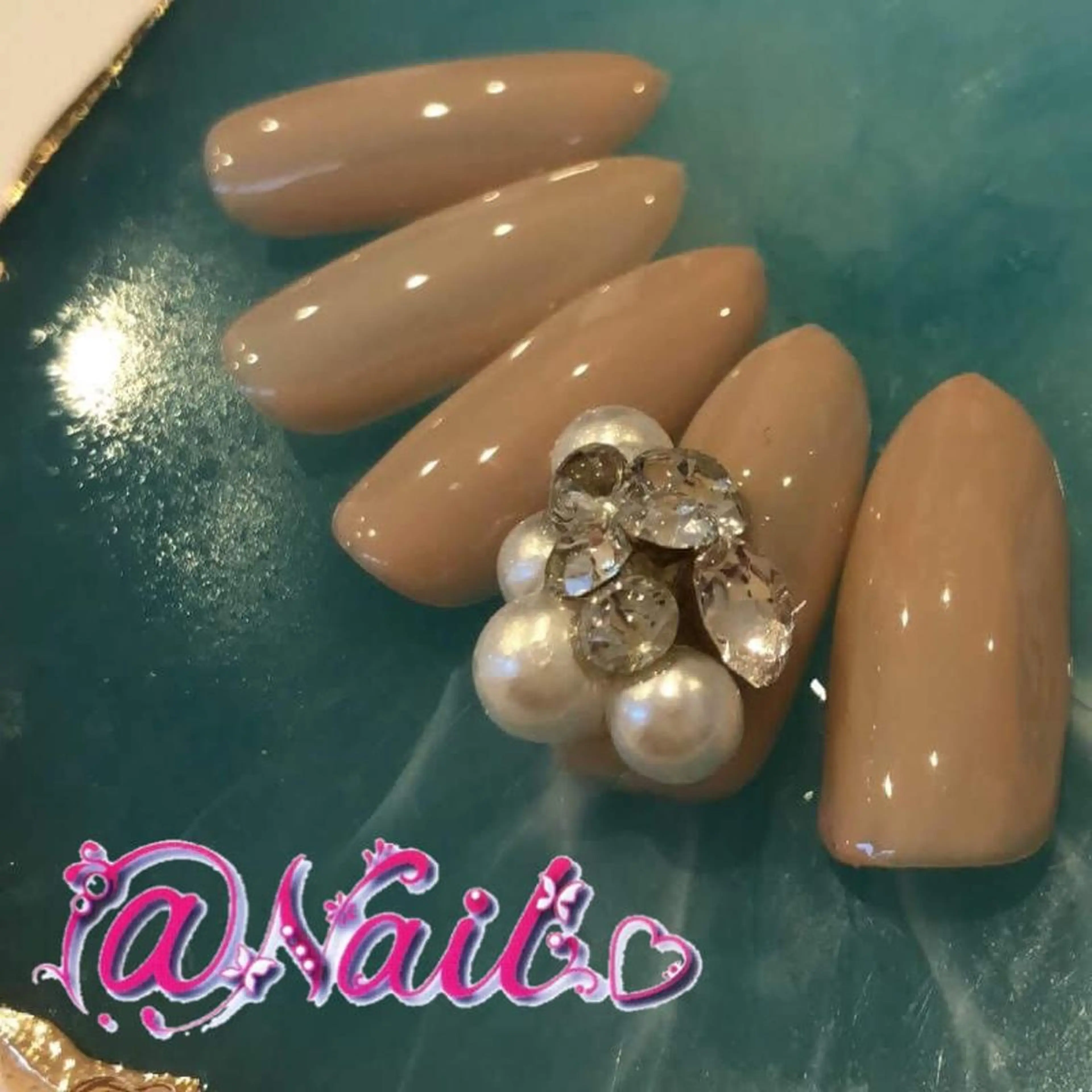 ネイル ネイルチップ 小尾 栞のネイルデザイン