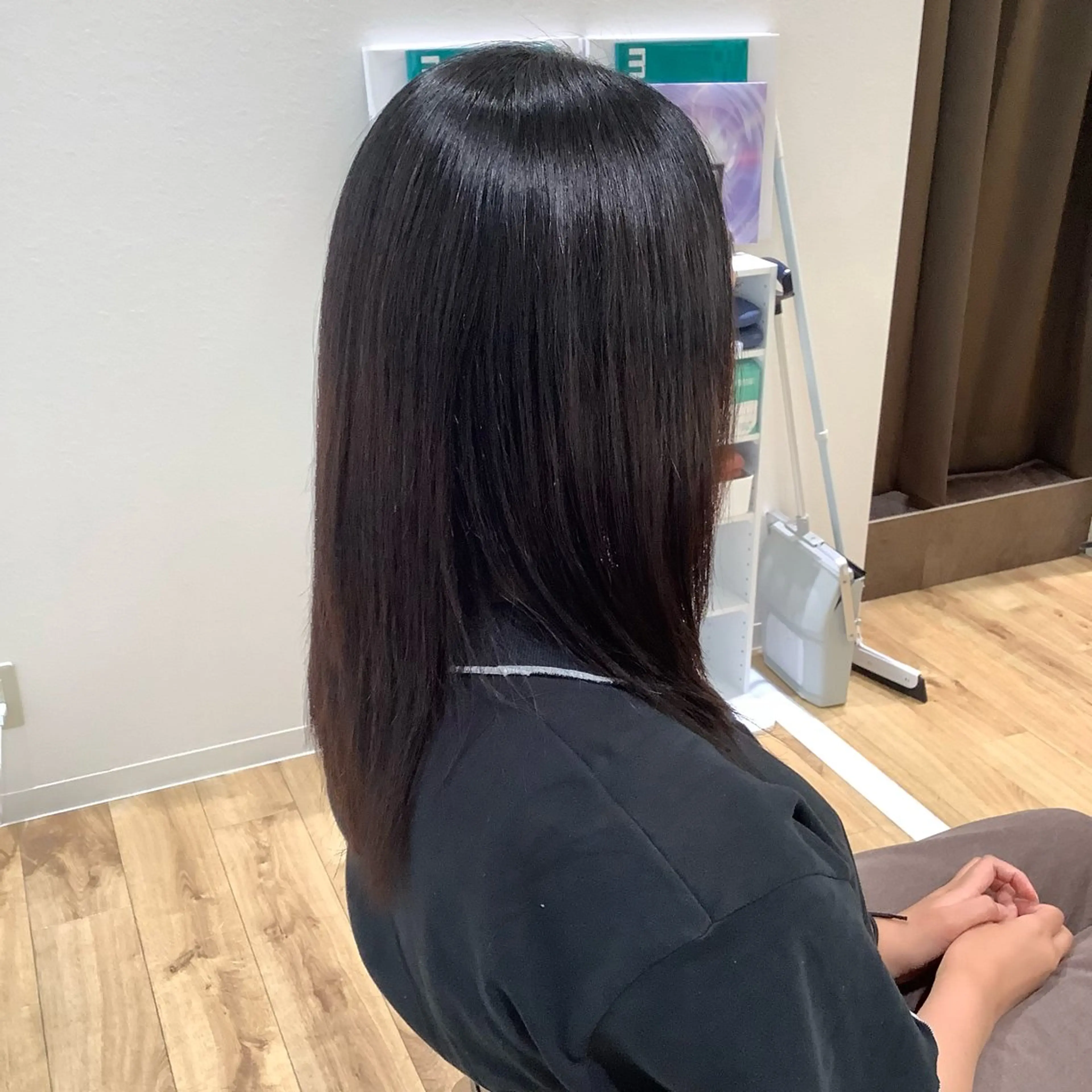 ロング パーマ 縮毛矯正 エイジングケア特化 美容師✂️山崎竜二のヘアスタイル