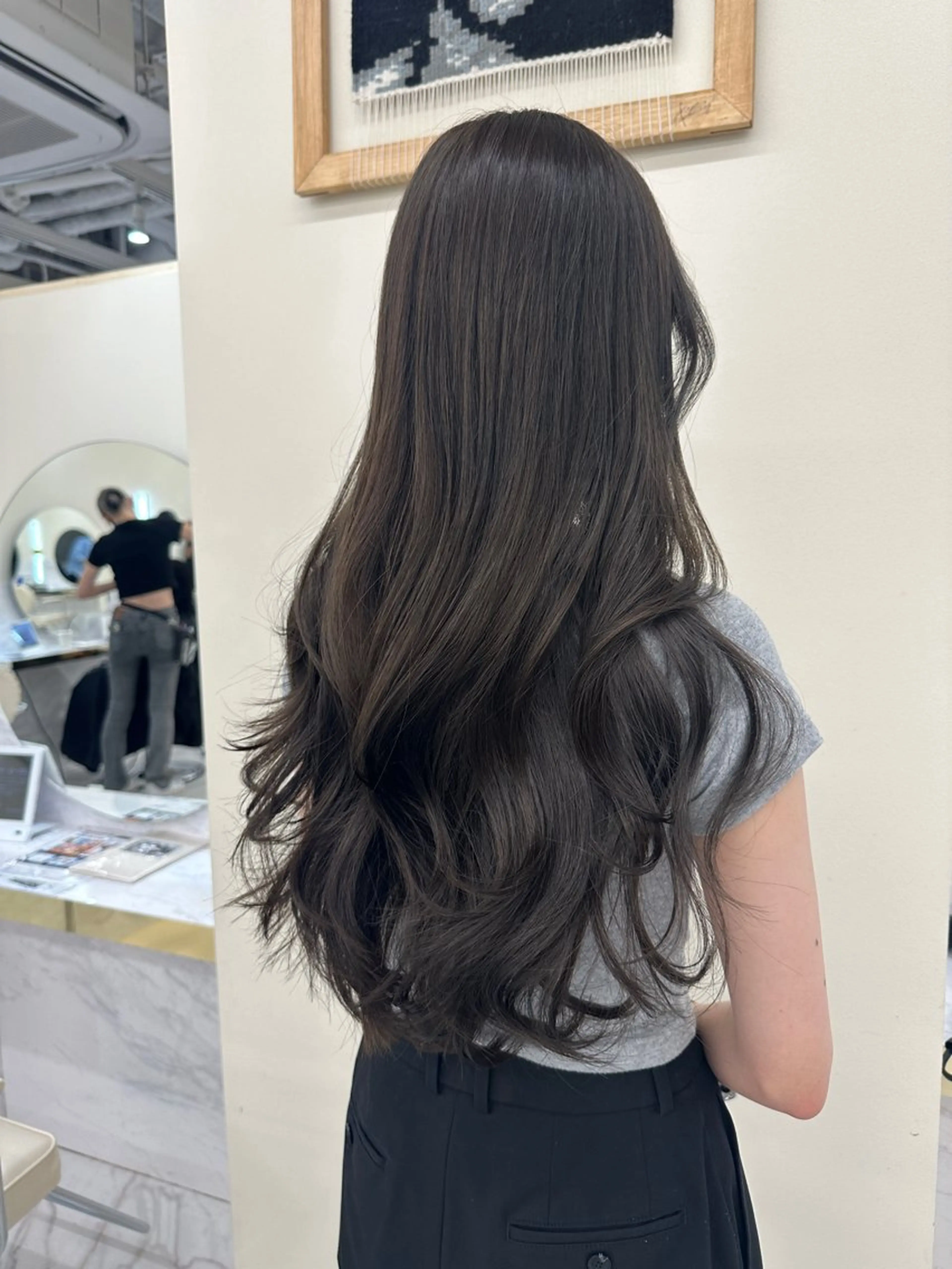 ロング 髪質改善 レイヤーカット 似合わせカット カット ヘアカラー トリートメント 似合わせレイヤーカッ ト🩶瀧本美咲のヘアスタイル