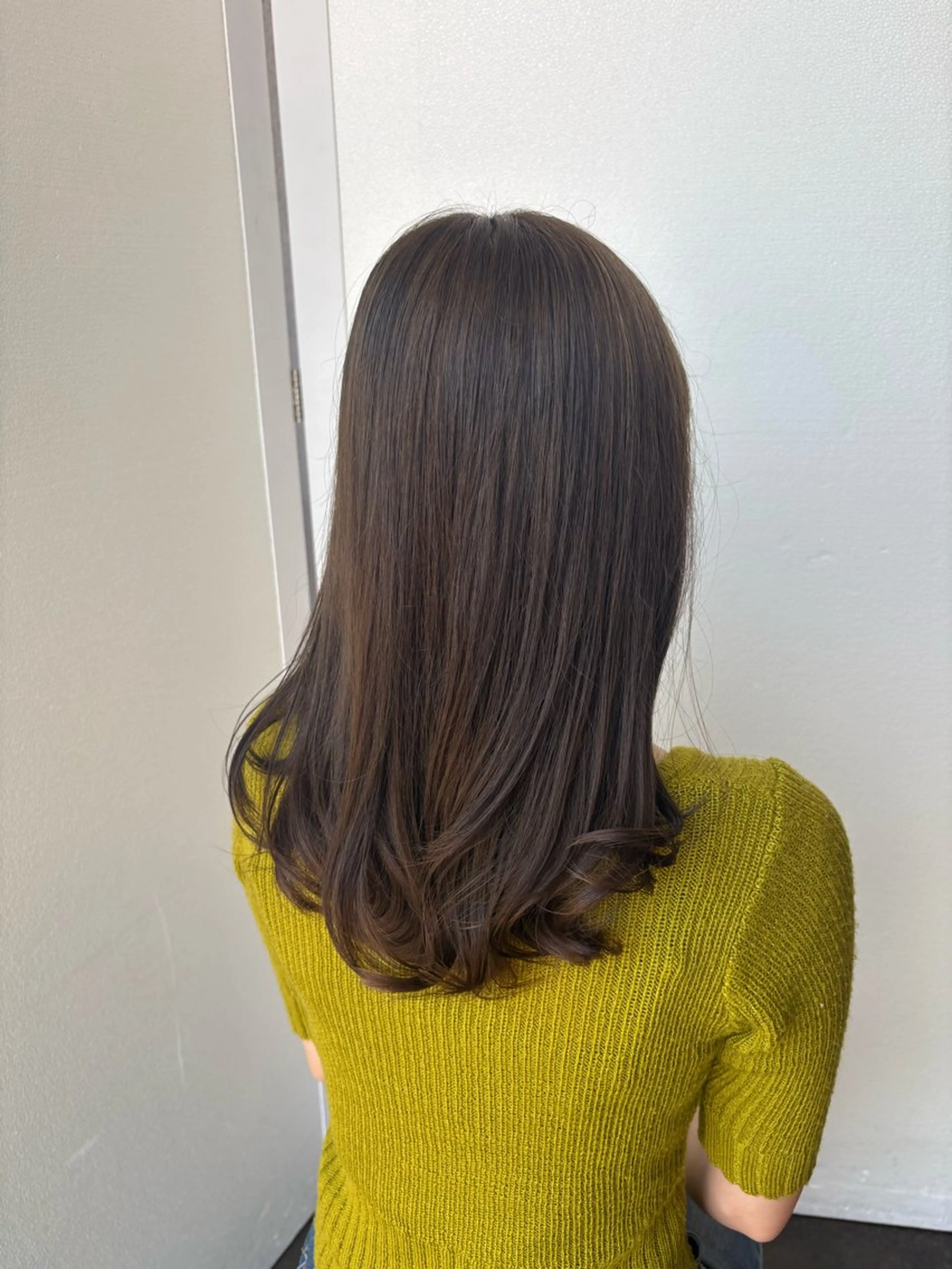 ロング カラー ブリーチ ブリーチなしカラー カット ヘアカラー SARAJU仁川 _aya🌼のヘアスタイル