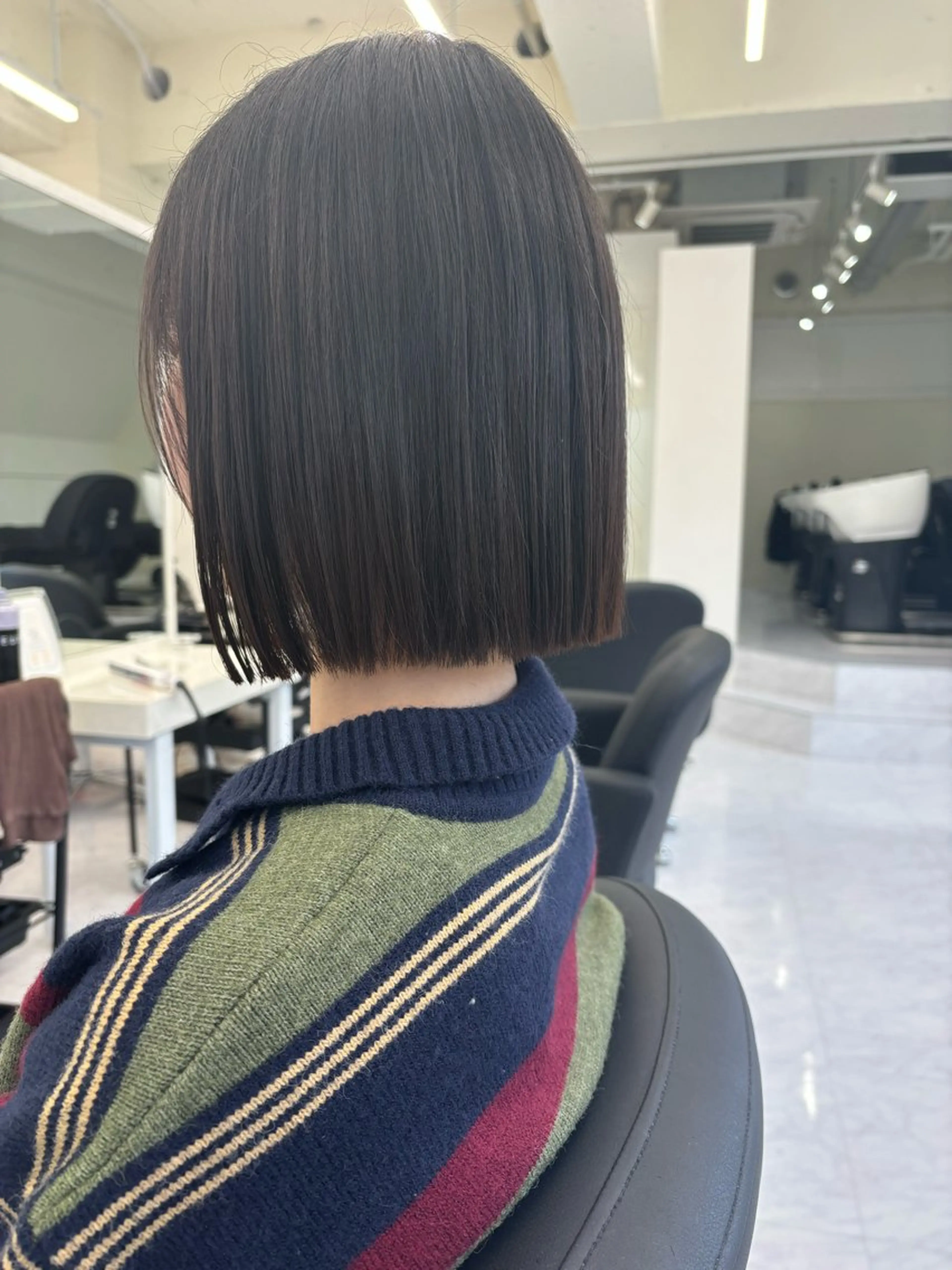 ミディアム ボブ 長めボブ 似合わせカット 🎀レイヤー×透明感 カラー🎀Ayanoのヘアスタイル