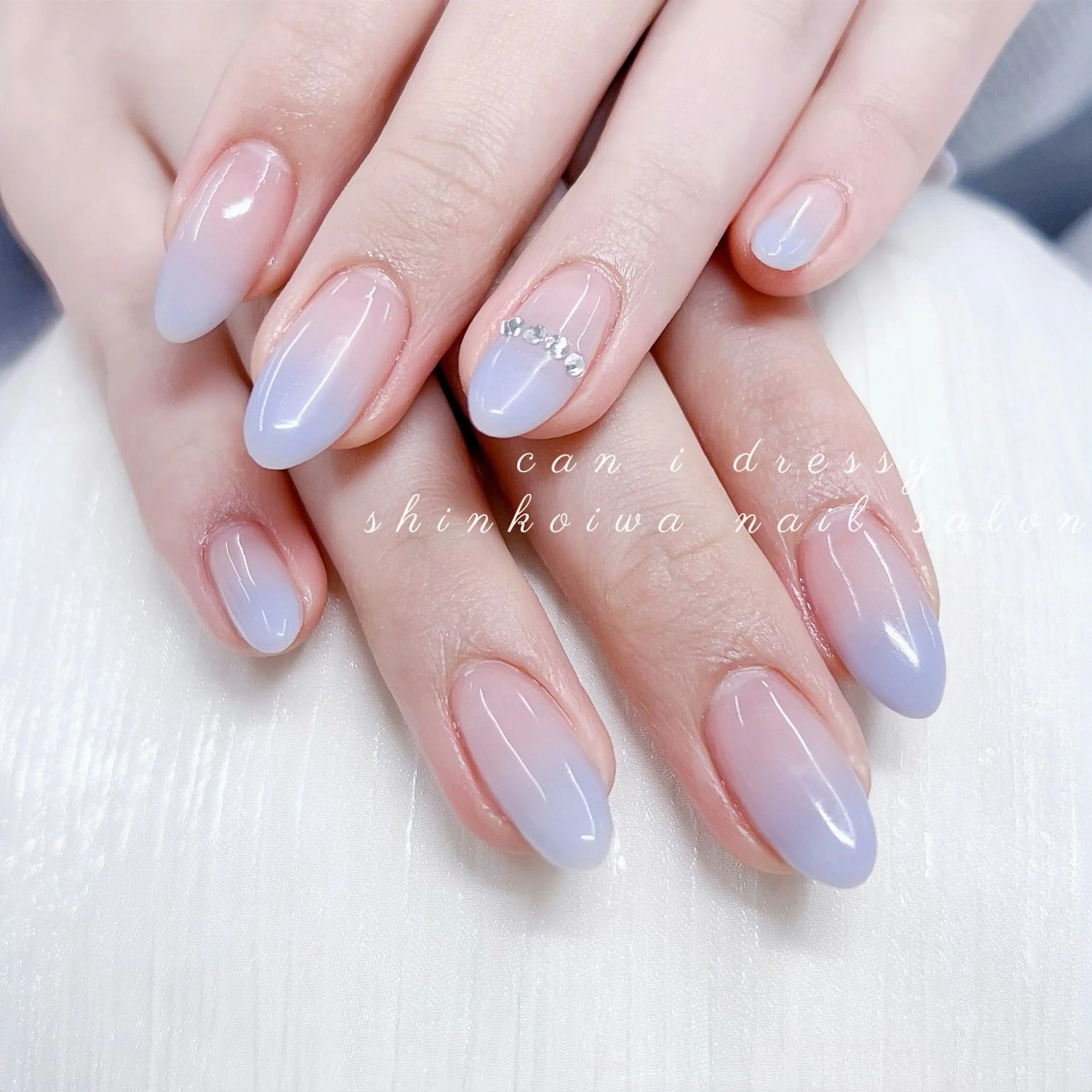 ネイル グラデーション オフィスネイル シンプルネイル ハンドネイル キャンアイドレッシー 新小岩のネイルデザイン
