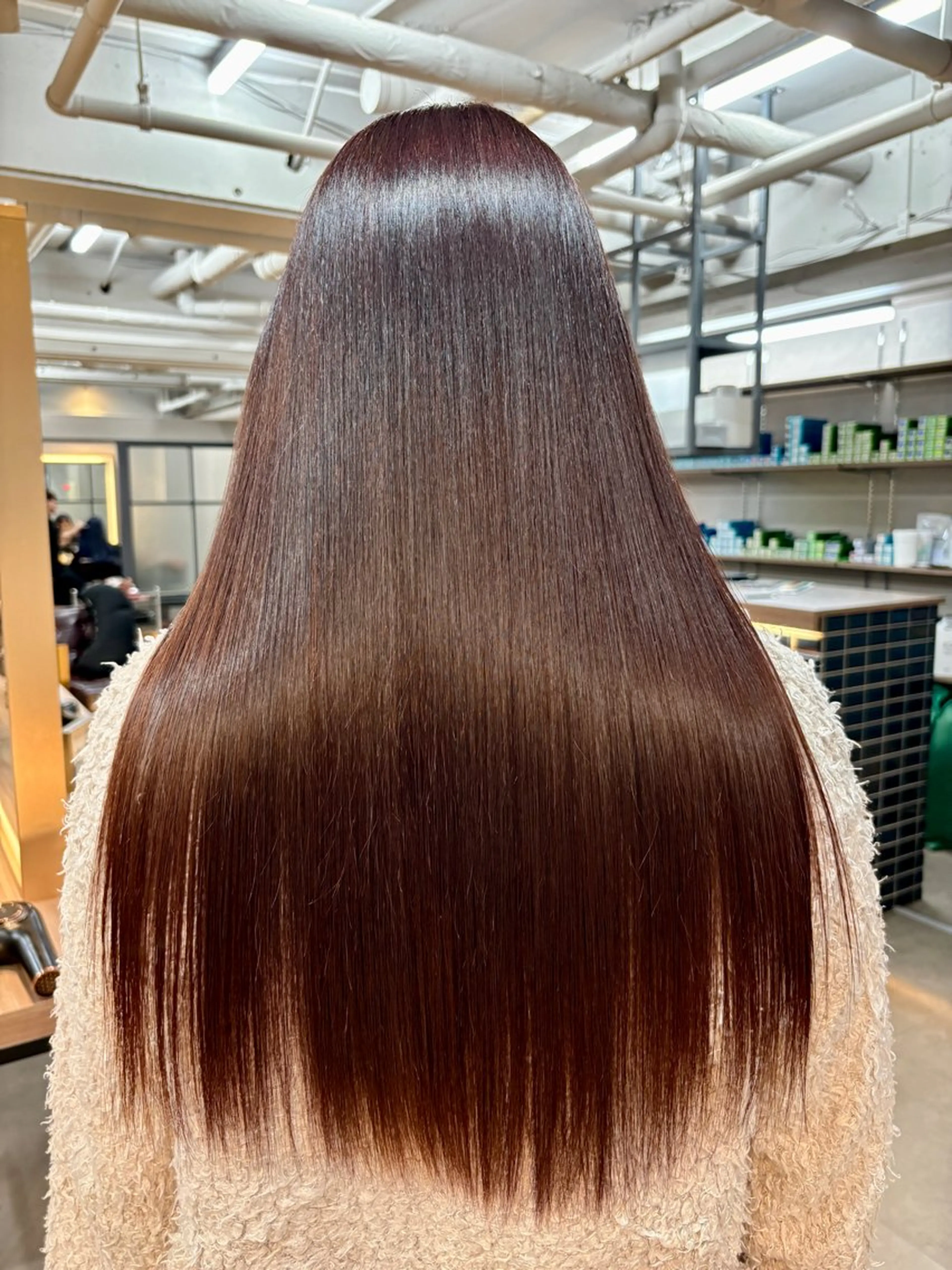 ロング 髪質改善 ヘアカラー 💎艶髪／美髪特化 世麗💎のヘアスタイル