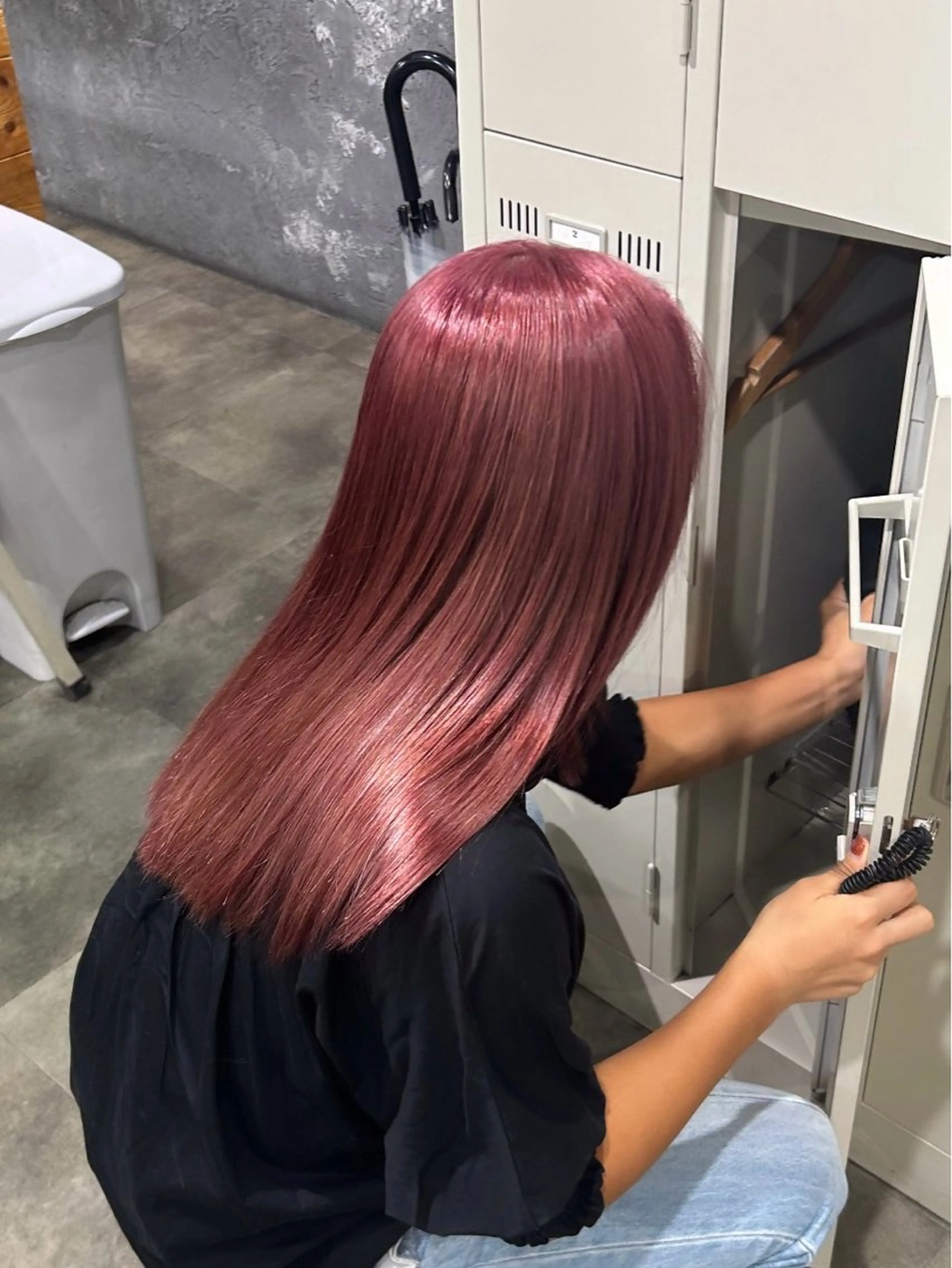 ロング カラー IS所属・横浜美容室/透明感 カラー/レイヤーのヘアスタイル