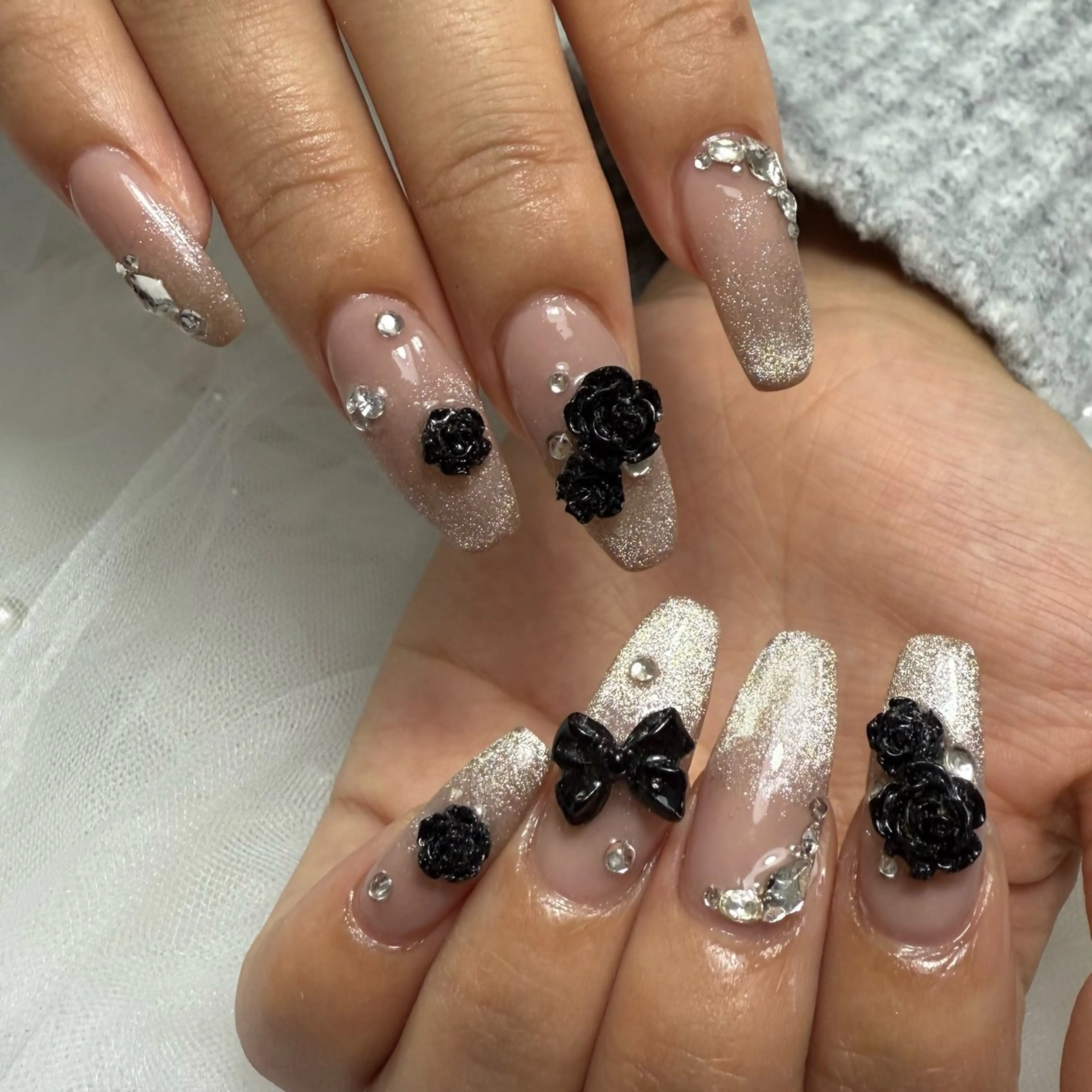 ネイル 持ち込み ネイルチップ ハンドネイル L'ino nailのネイルデザイン