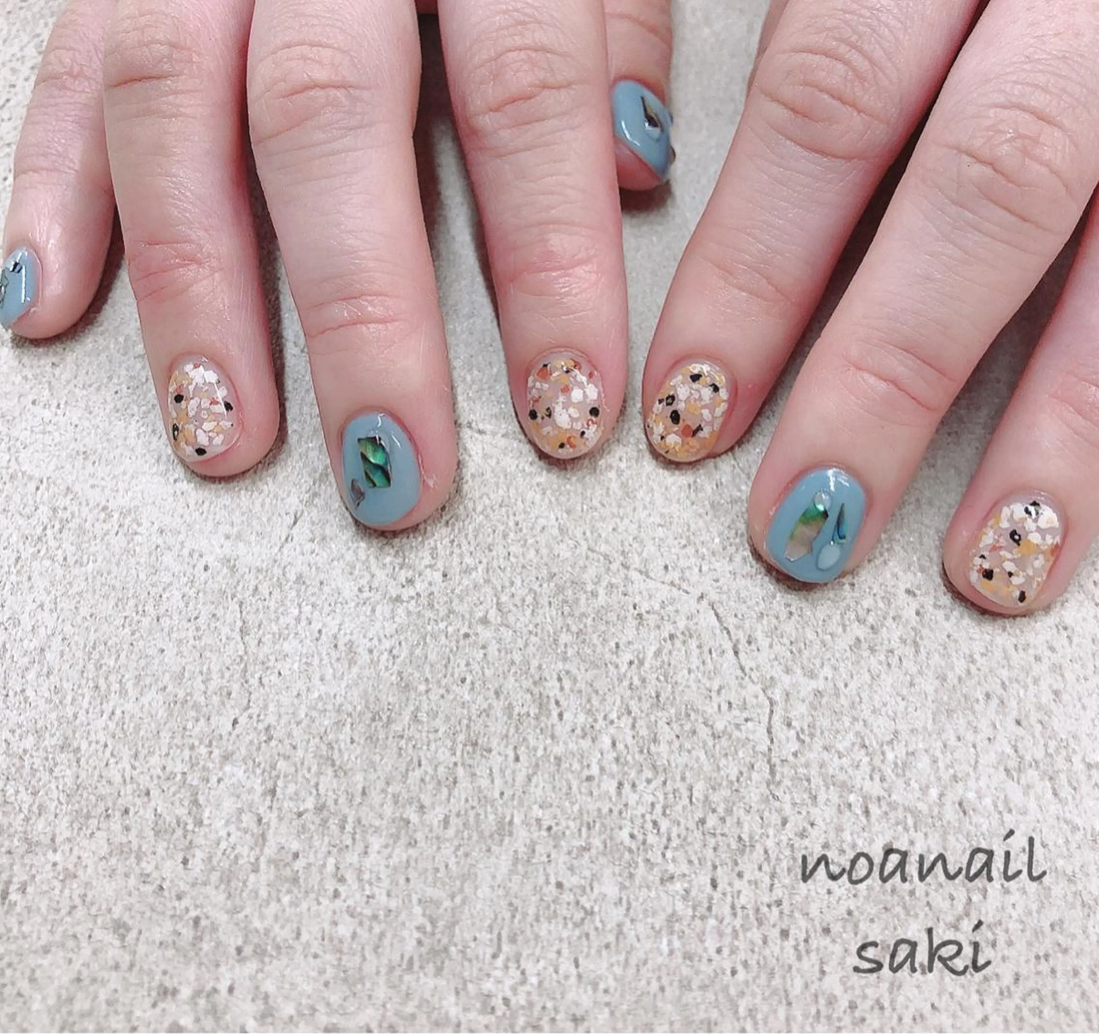 ネイル nailsalon noa所属・nailist sakiのネイルデザイン