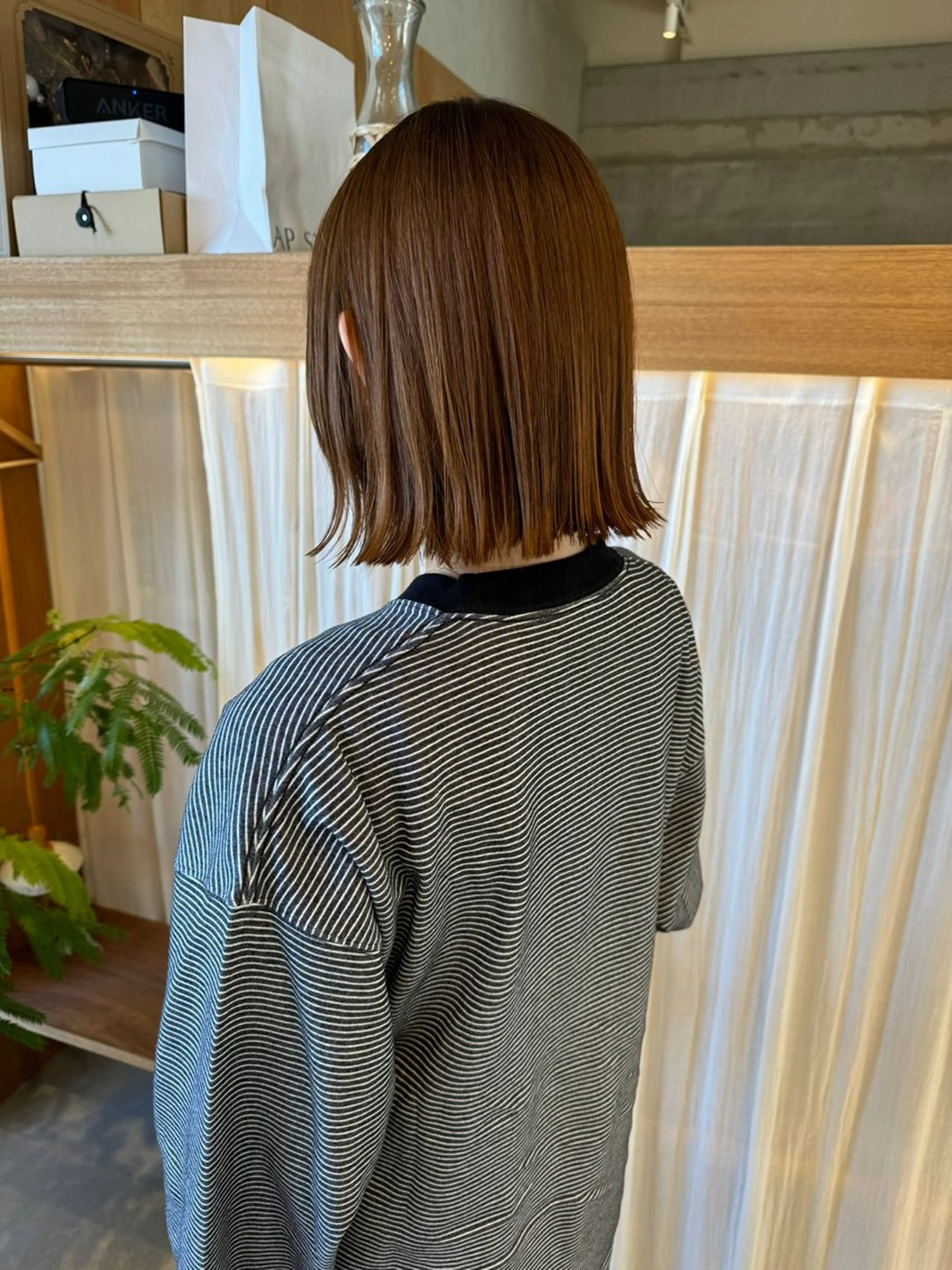 ミディアム カラー カット ヘアカラー トリートメント レイヤー/ボブパーマ /垢抜け/タクミのヘアスタイル