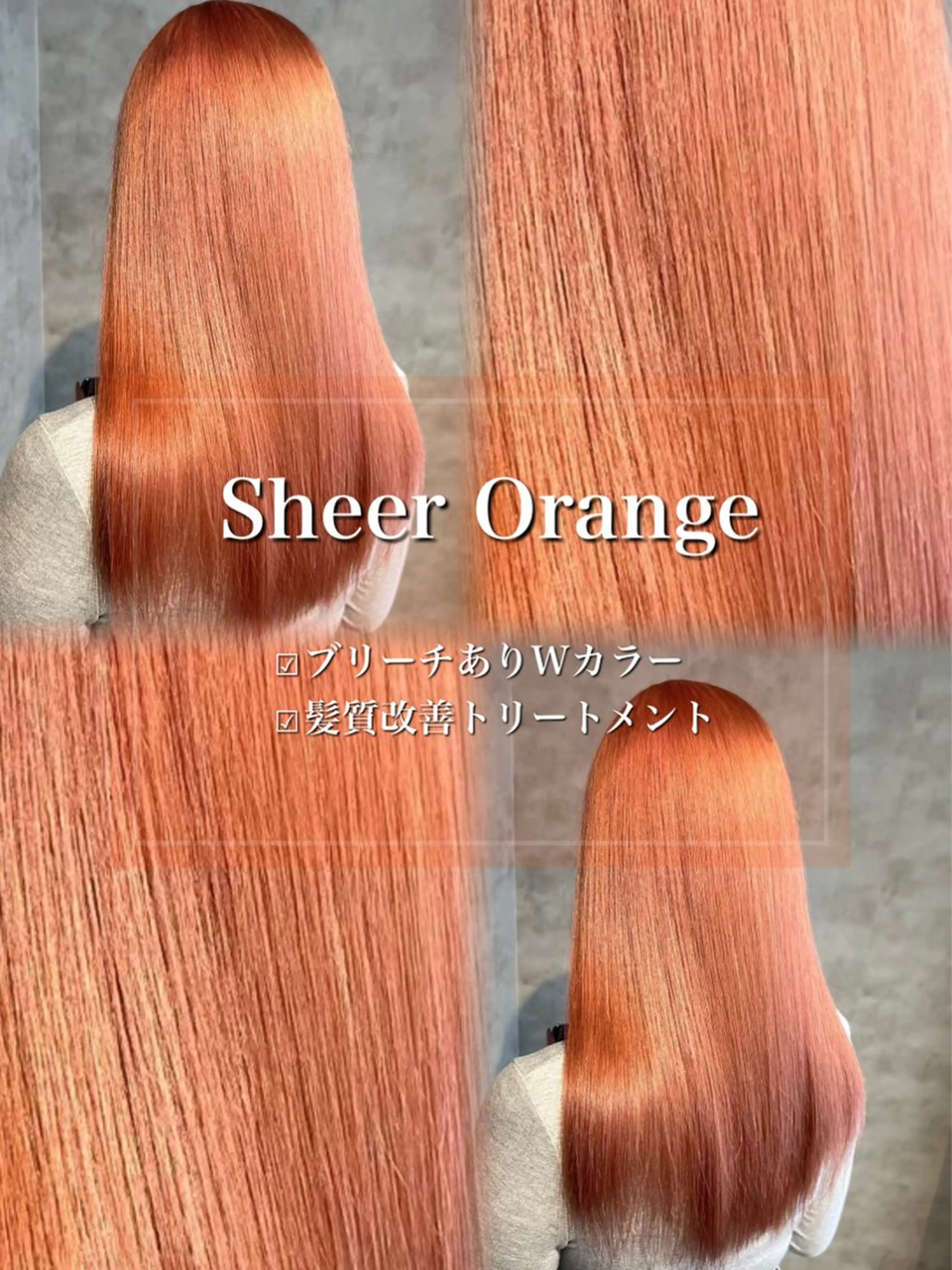 セミロング カラー ヘアアレンジ ヘアカラー トリートメント ヘアセット ダメージレスカラー 🩵HIYO🩵のヘアスタイル