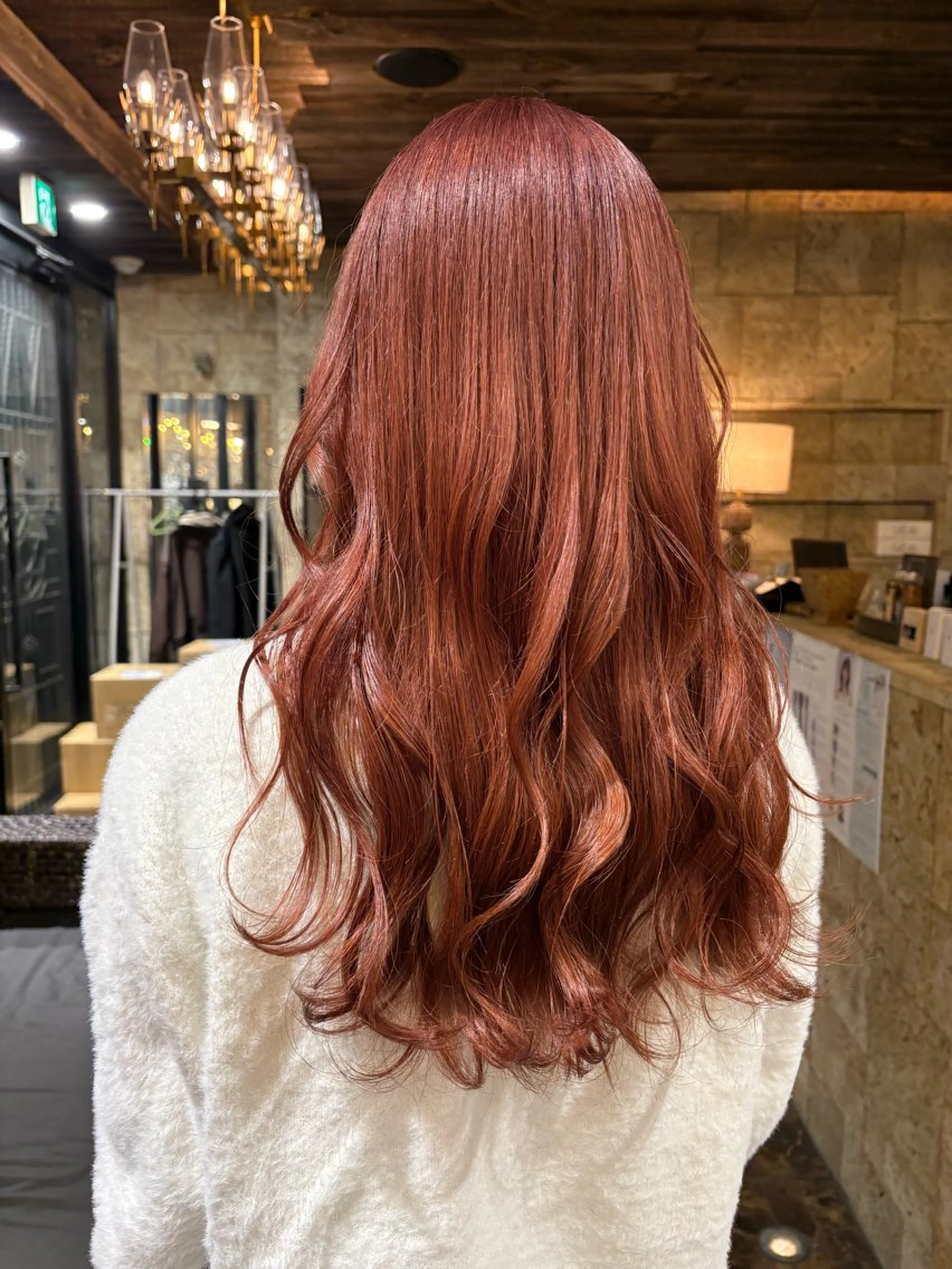 ロング カラー ヘアアレンジ カット ヘアカラー 髙橋 リナ‪のヘアスタイル