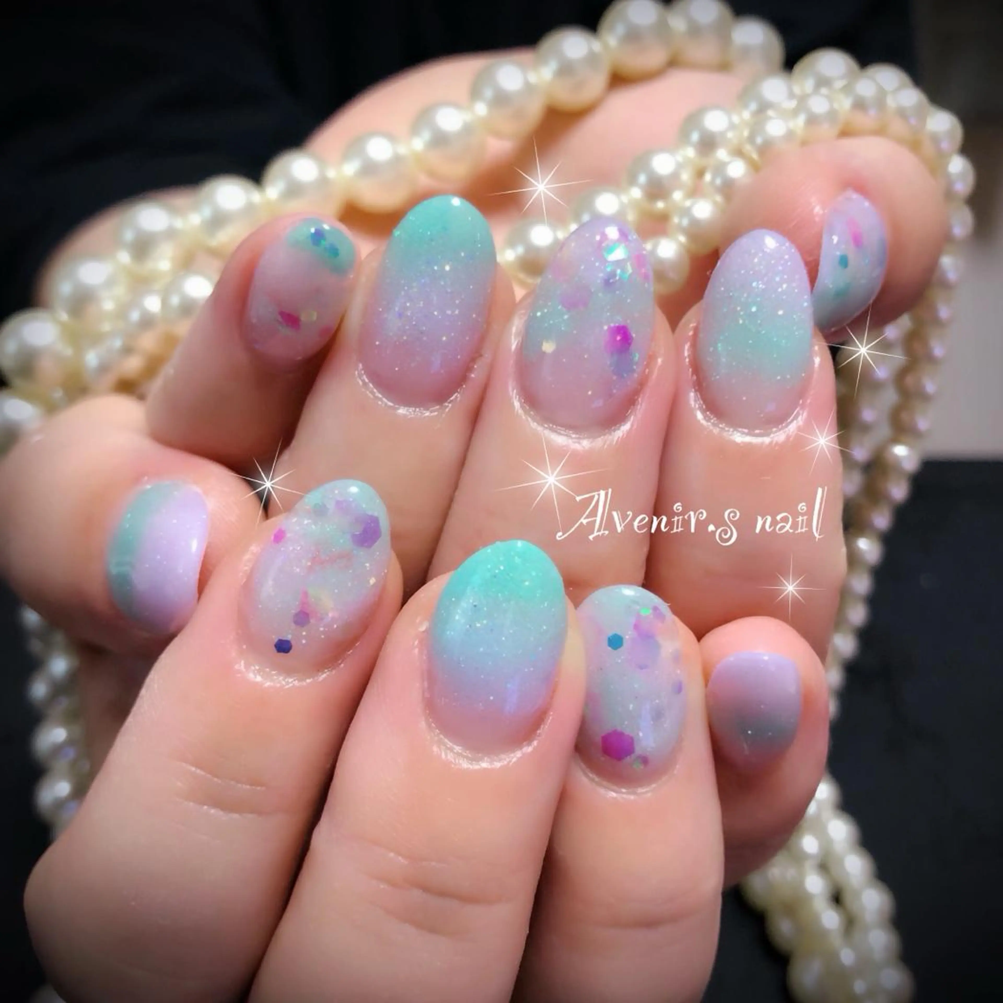 ネイル スカルプネイル Home Salon Avenir.のネイルデザイン