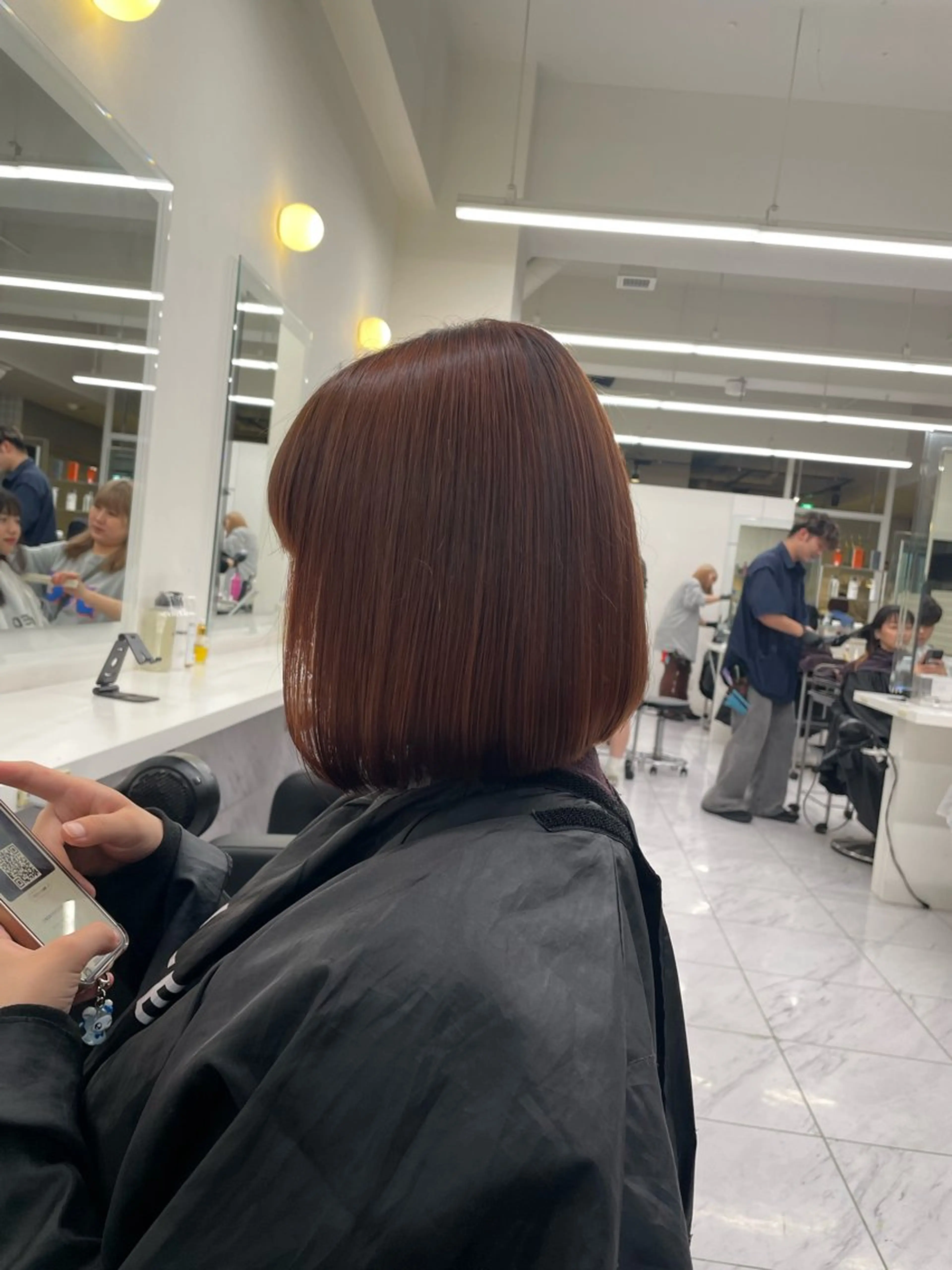 ミディアム カラー ヘアアレンジ 💗横浜美容室 💗HARUNAのヘアスタイル