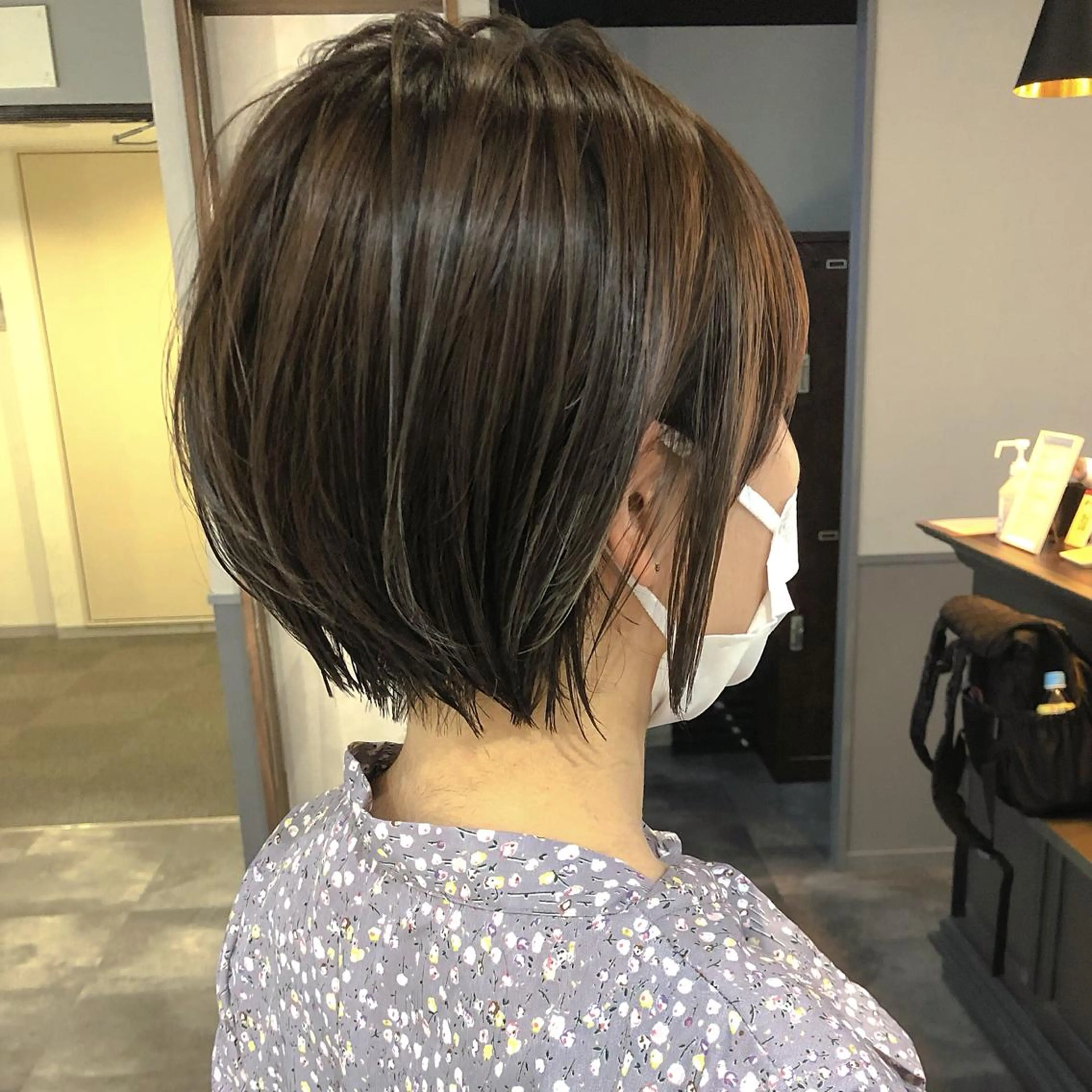 ショート カラー カット ヘアカラー トリートメント ショート・ボブ🍎 ナカノユウキのヘアスタイル