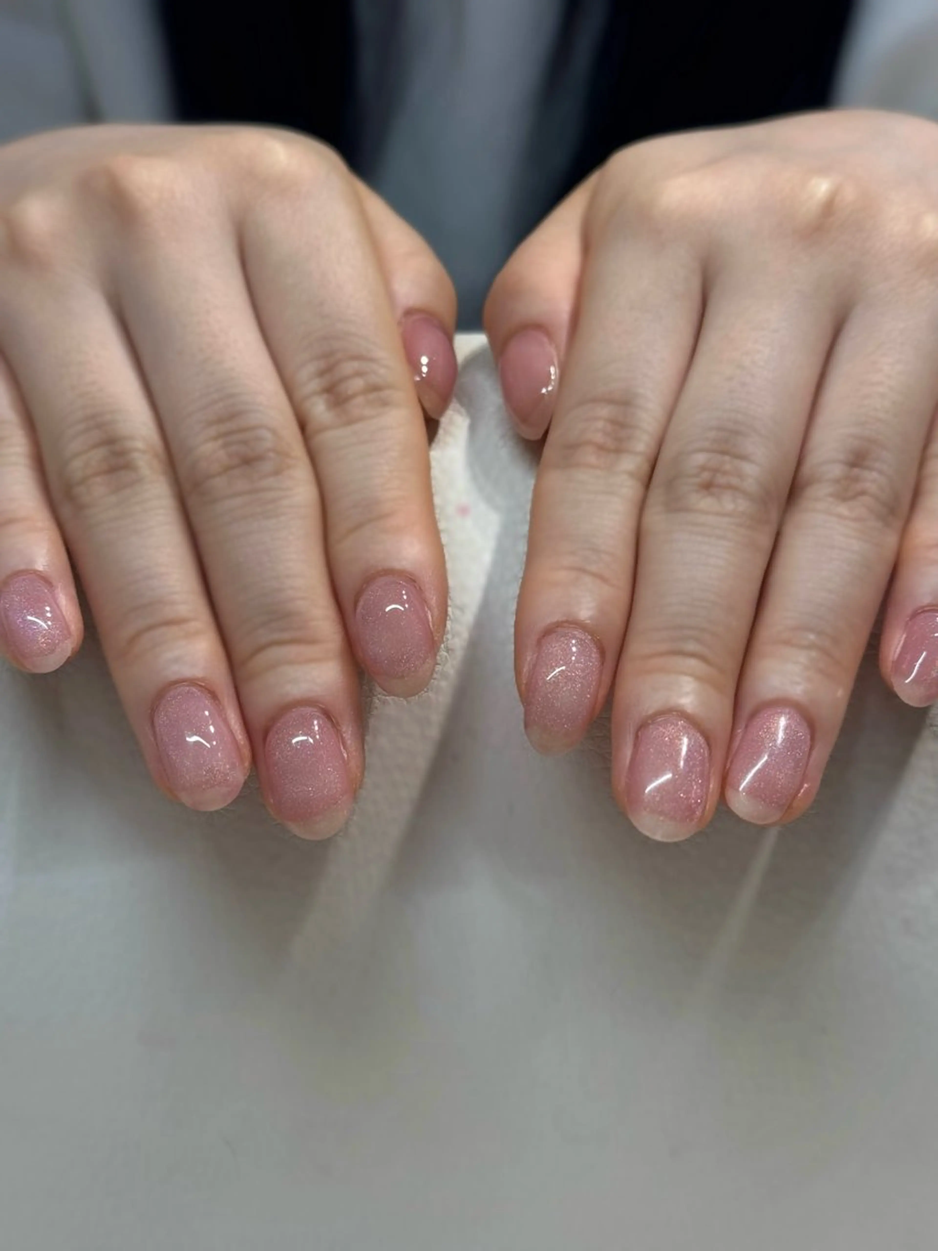 ネイル ピンク ハンドネイル &robe 銀座店 mayuのネイルデザイン