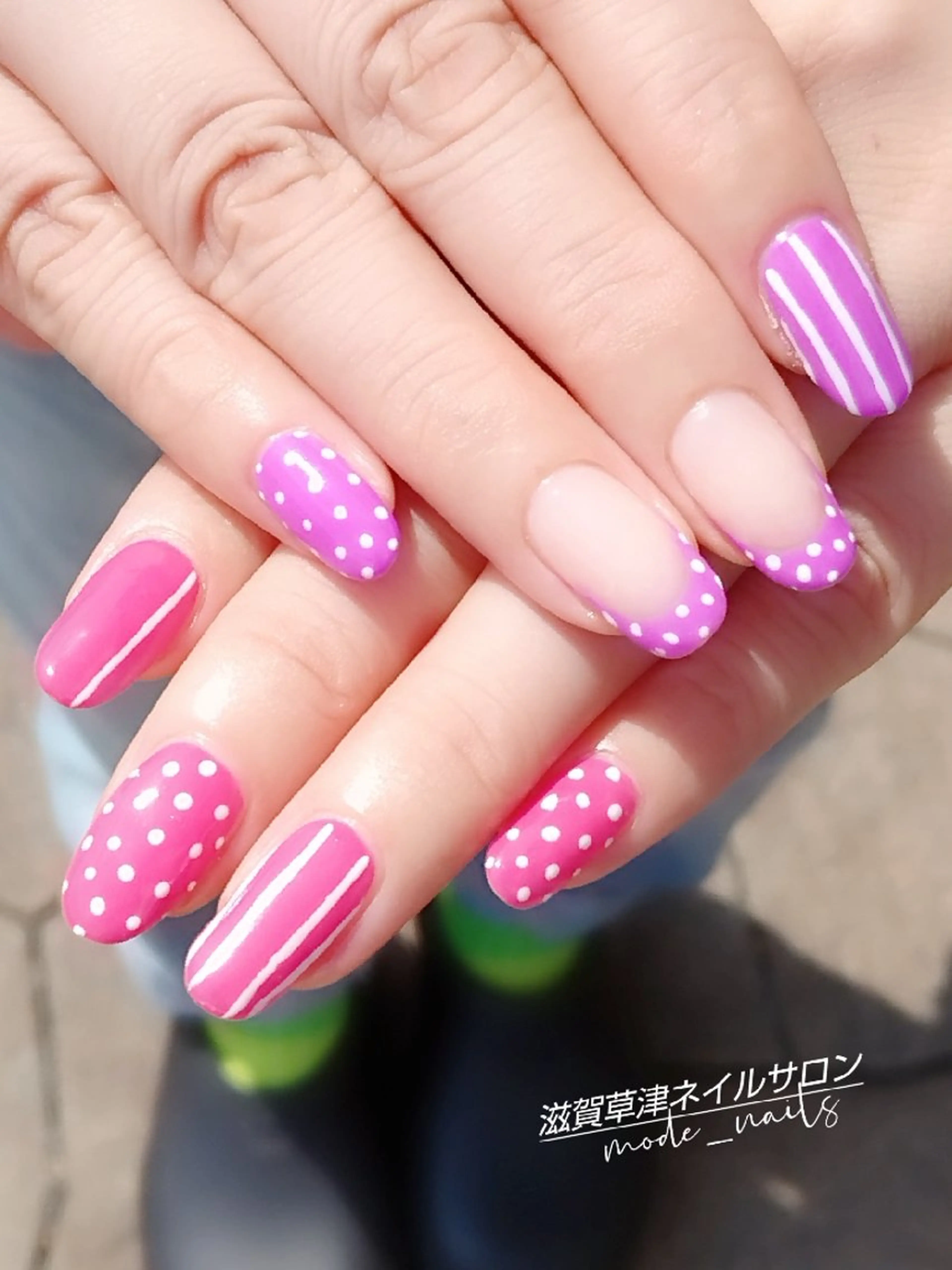 ネイル 滋賀県草津市ネイル mode_nailsのネイルデザイン
