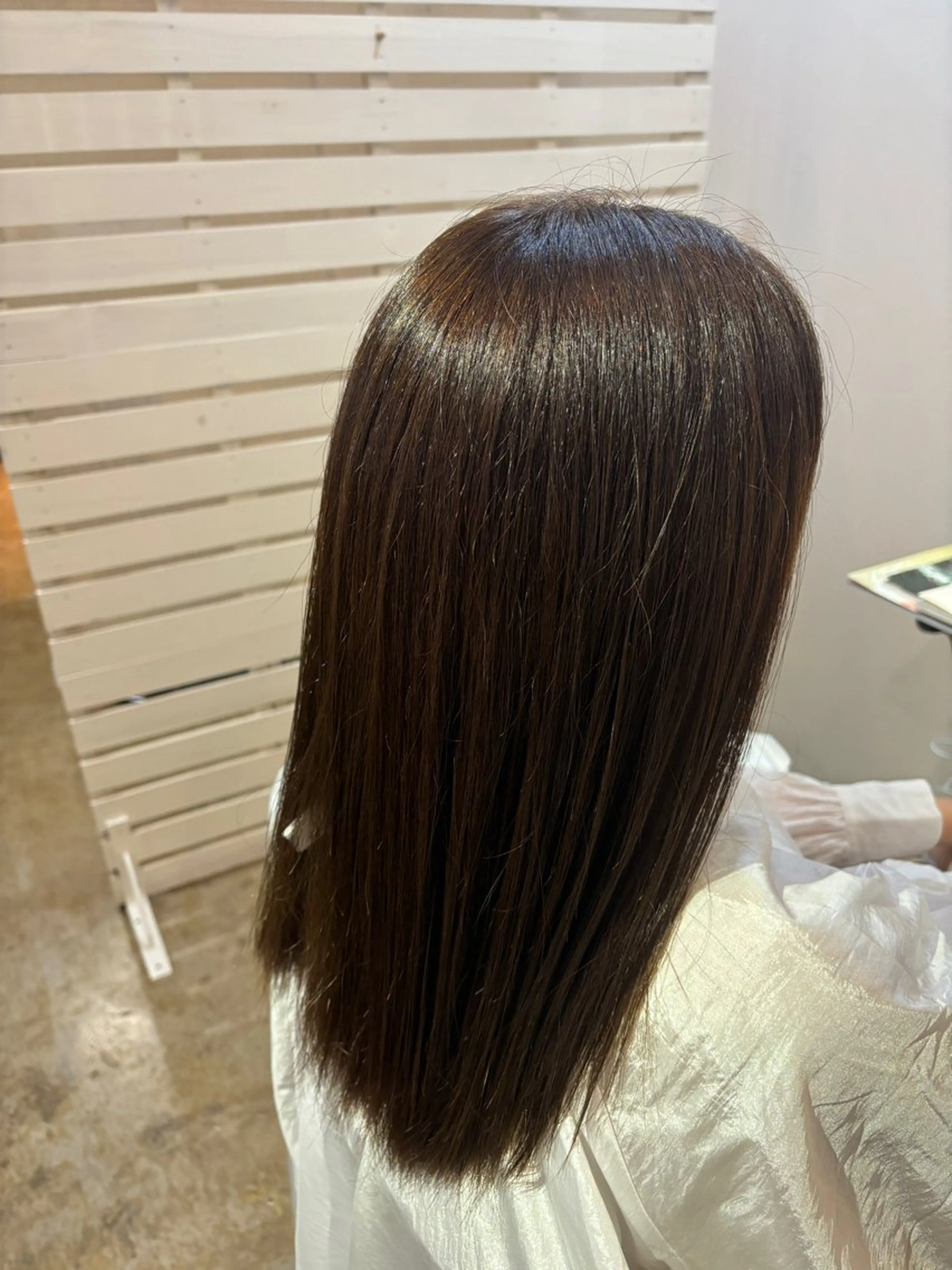 カラー ブラウンカラー マットブラウン hair room sheeps所属・tisaki ✨のヘアスタイル