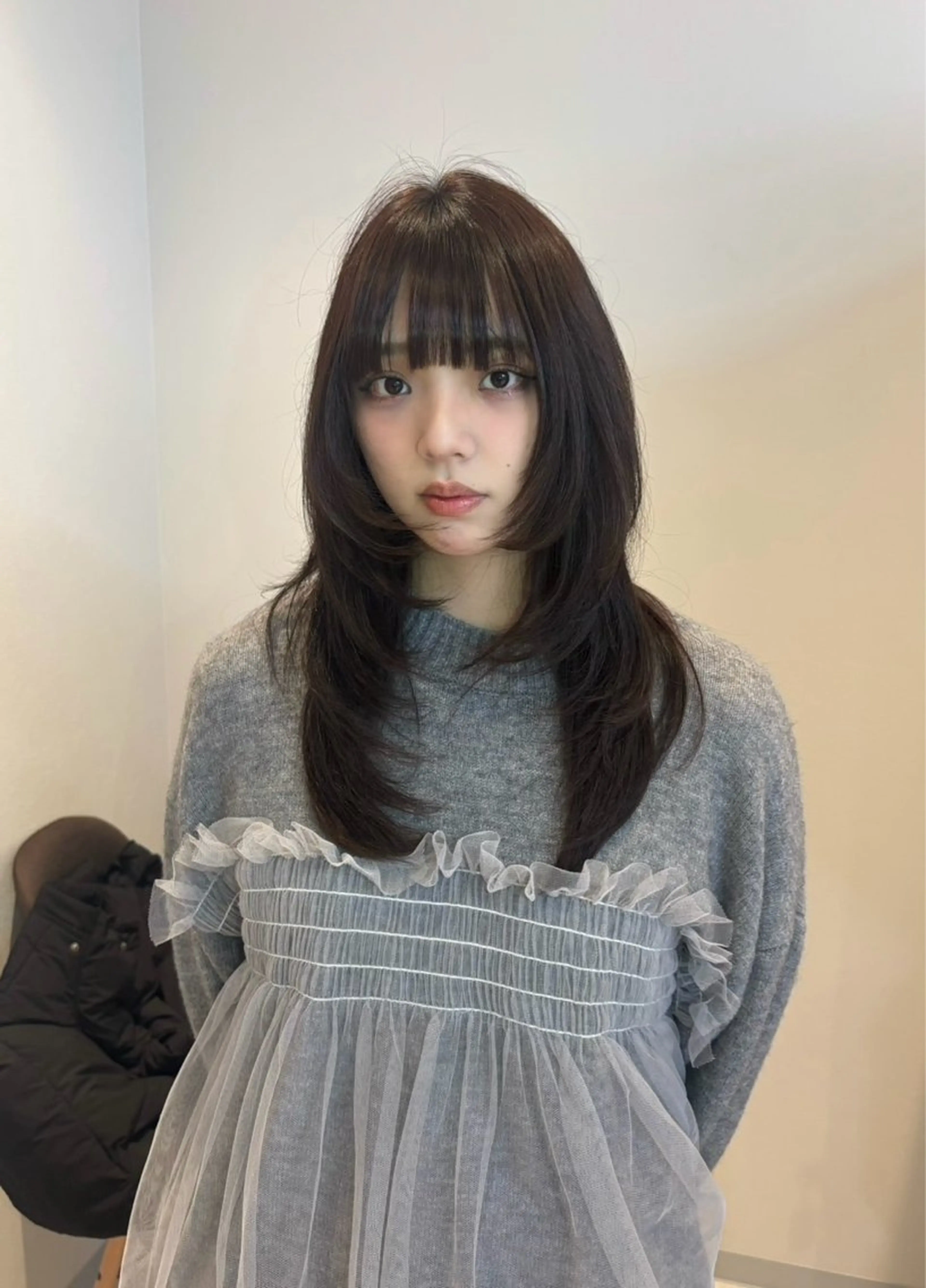 ミディアム カット ヘアカラー トリートメント NORI ☆のヘアスタイル