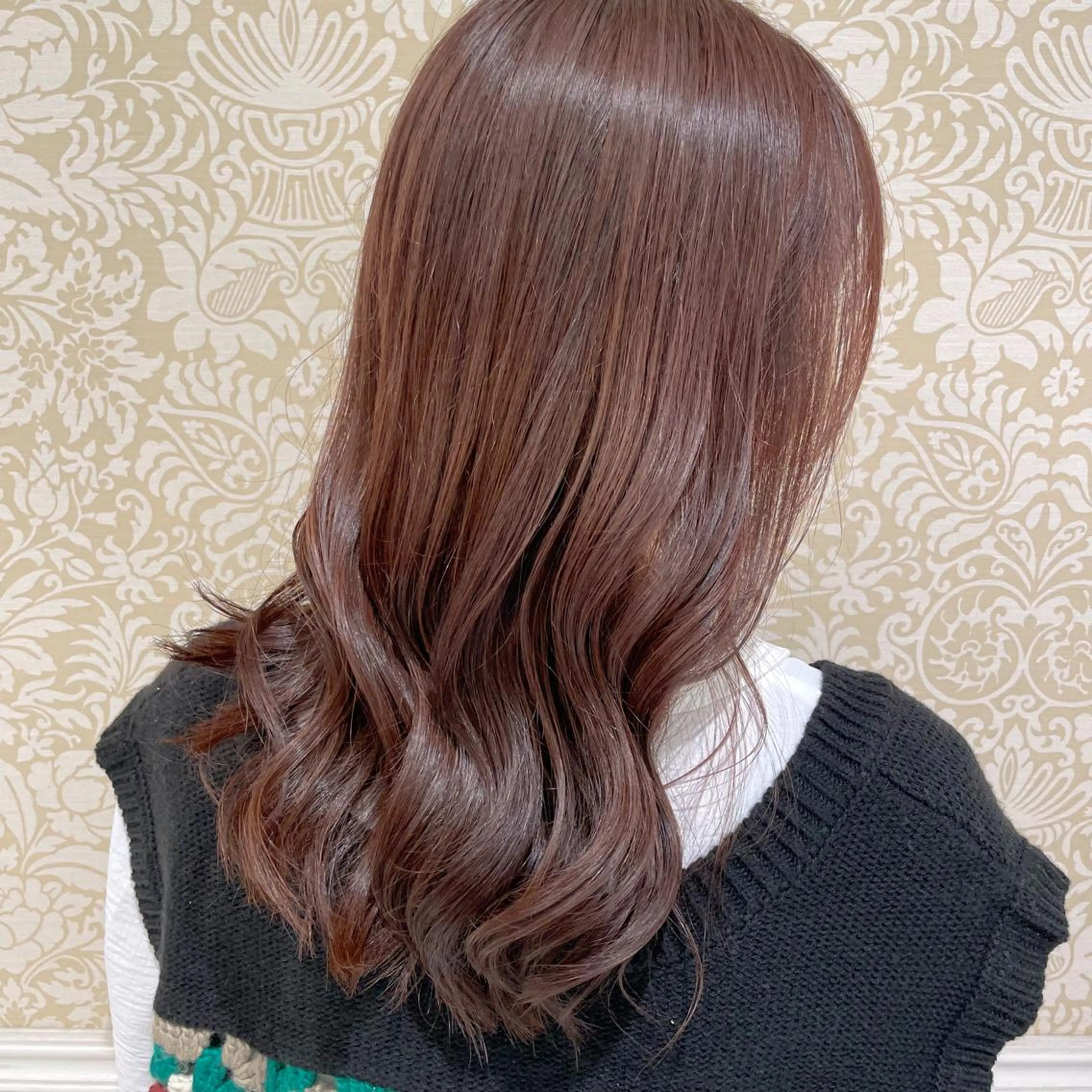 ロング カラー 髪質改善カラー💎 オオネヨシナリのヘアスタイル