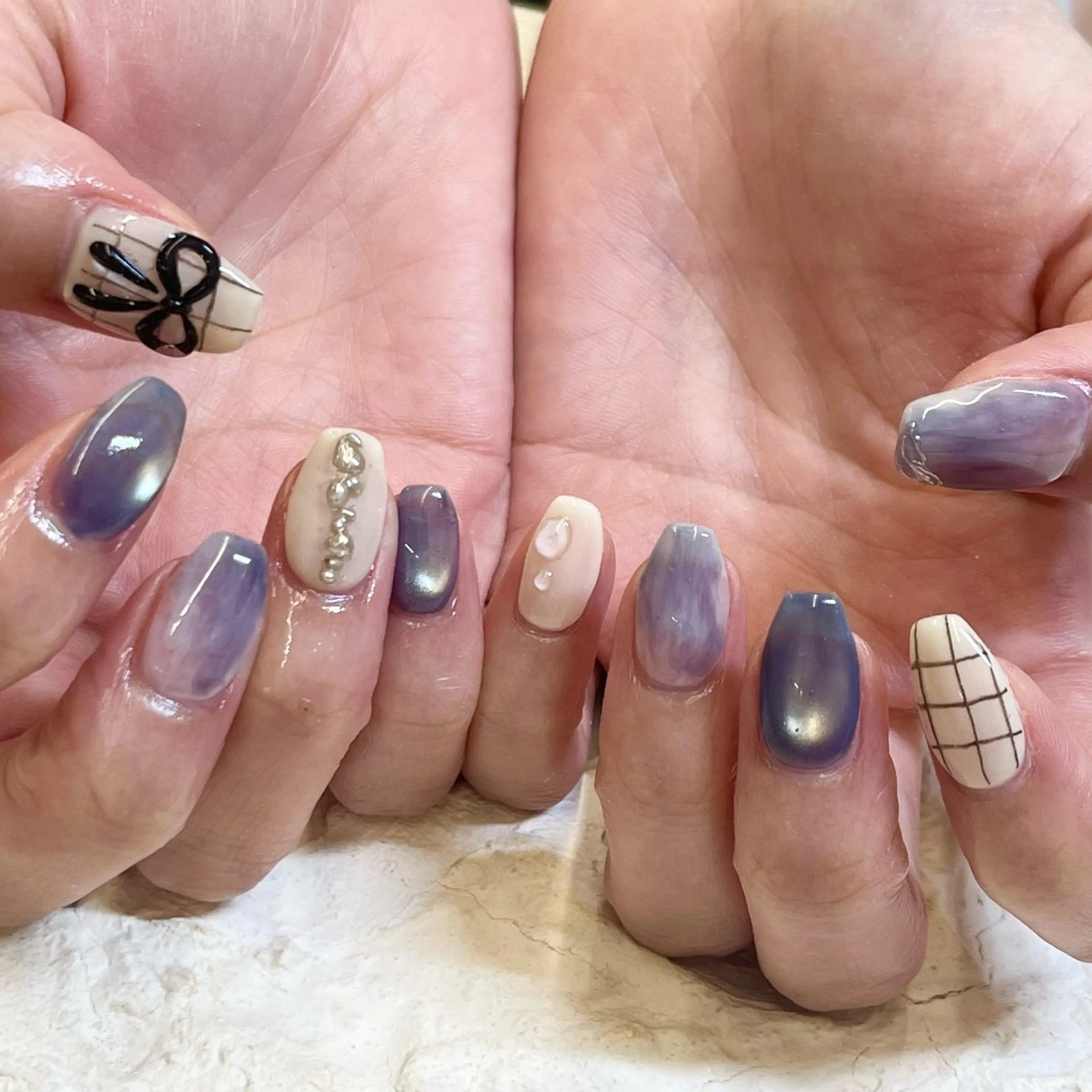 ネイル ෆ‪Yura Nailෆ‪のネイルデザイン