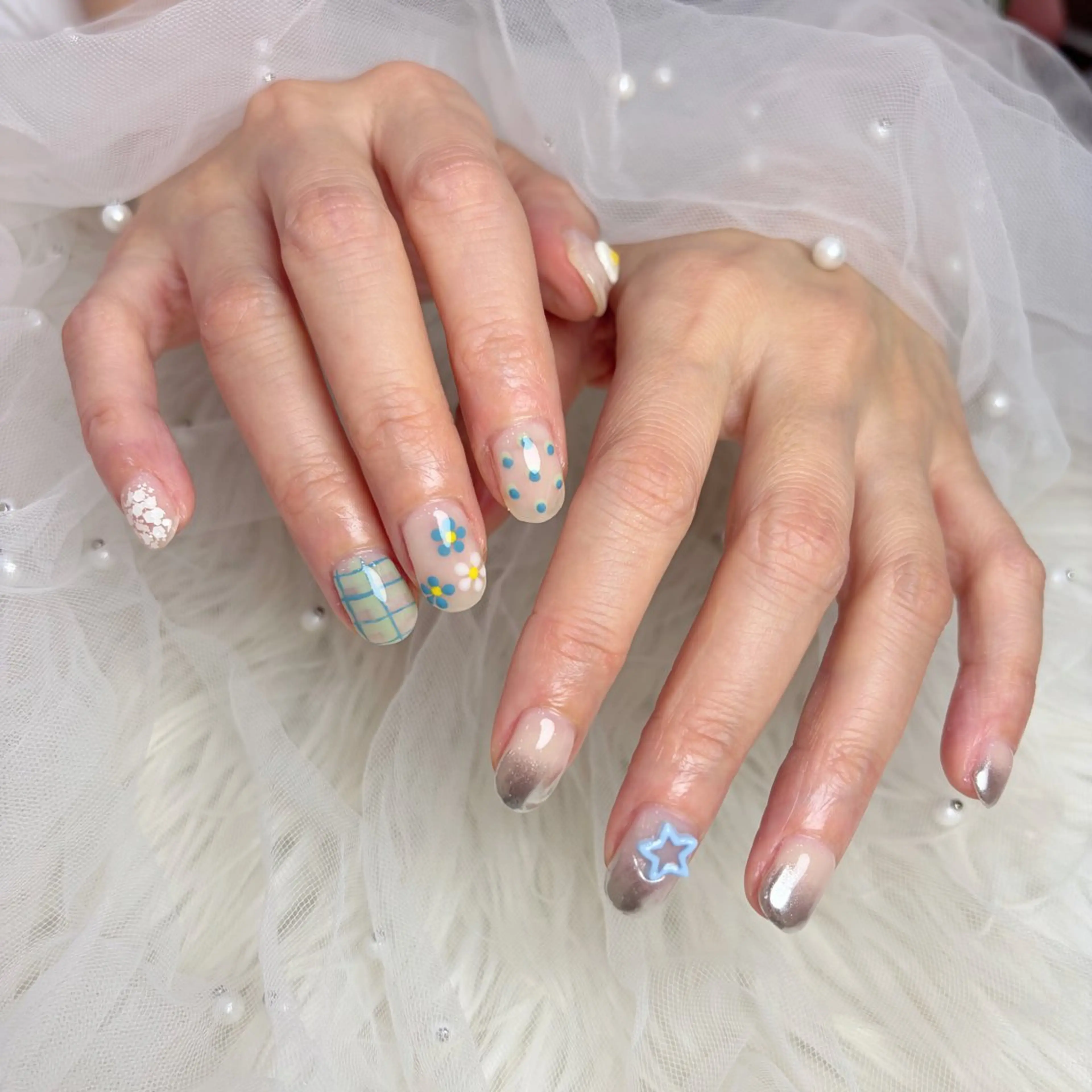 ネイル ハンドネイル Nail&eye salon UnFLAIR所属・UnFLAIR HARUKIのネイルデザイン