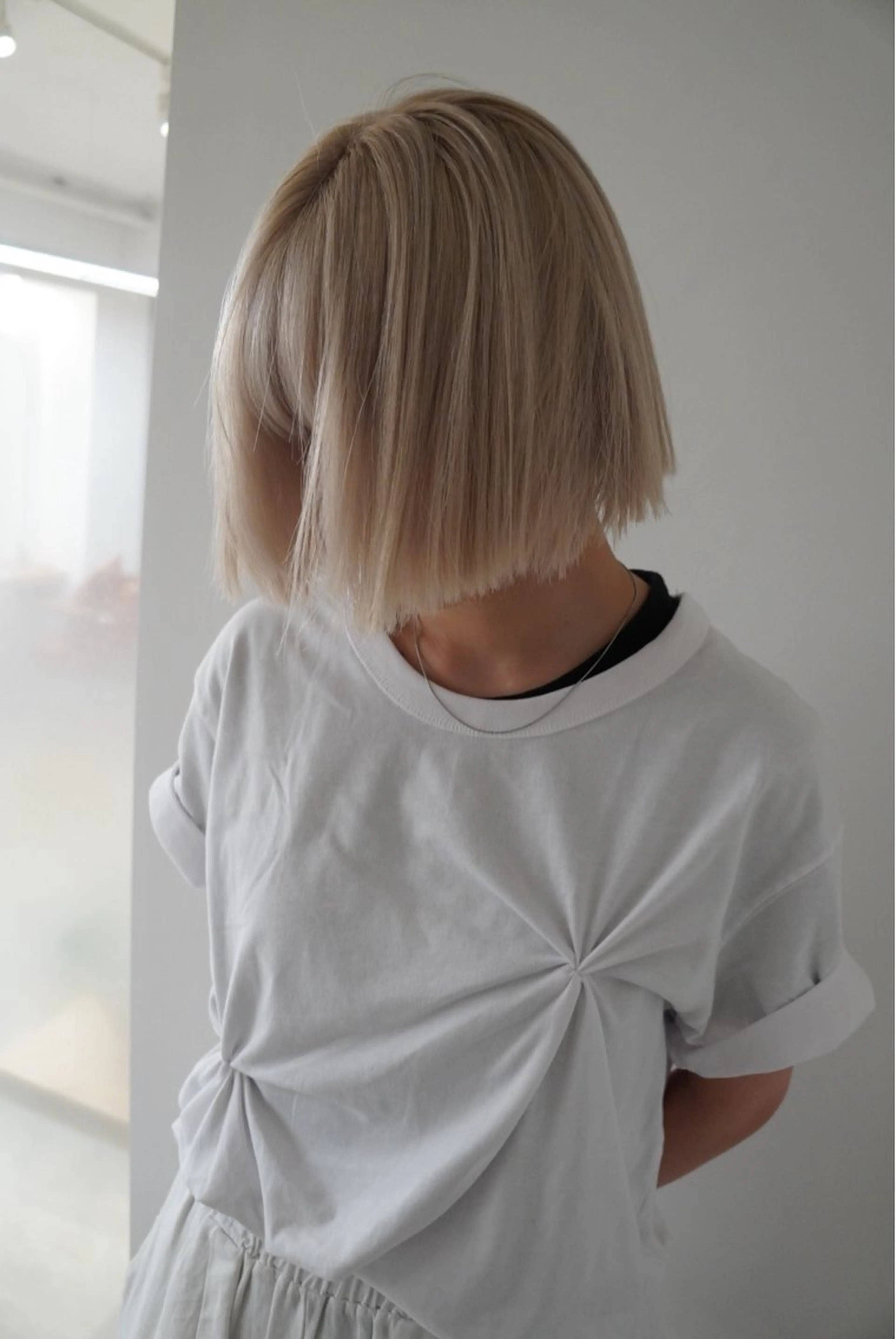 【根元が伸びた方向け】ブリーチリタッチ+ケアカラー+Aujuaクイックトリートメントの写真