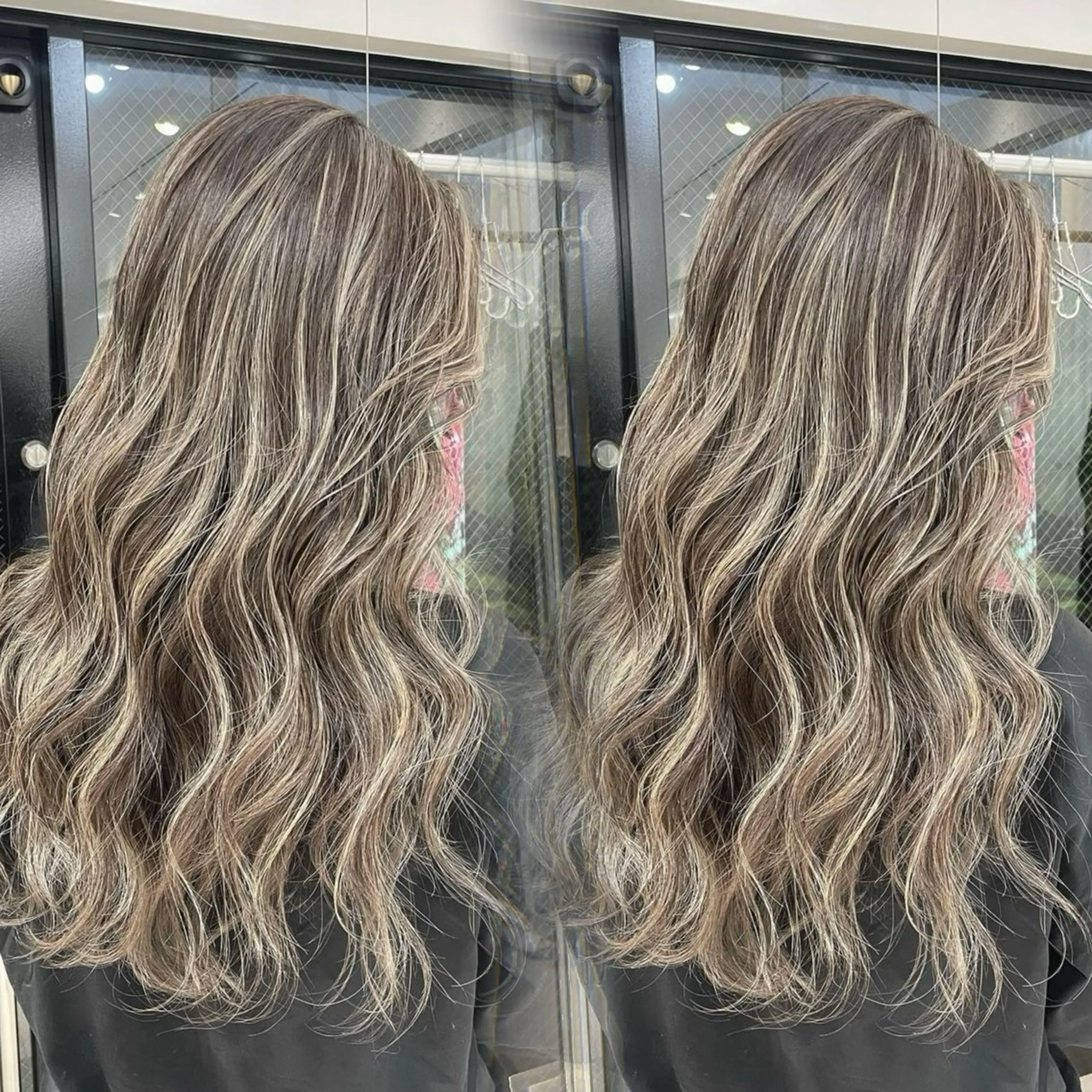 ロング カラー ✨レイヤーカット 海外ヘア/原宿✨のヘアスタイル