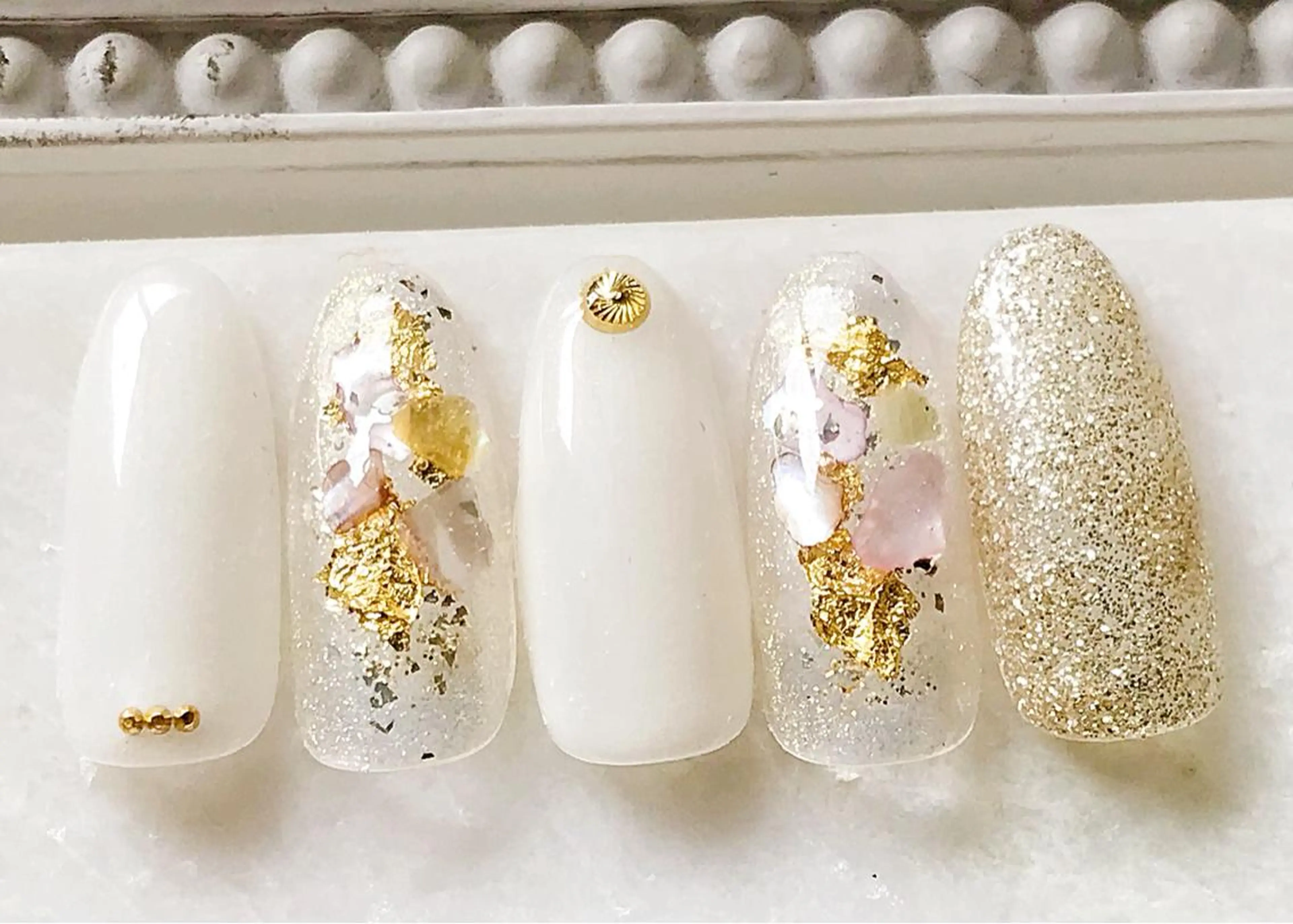 ネイル ジェルネイル パラジェル ハンドネイル Satomi  のネイルデザイン