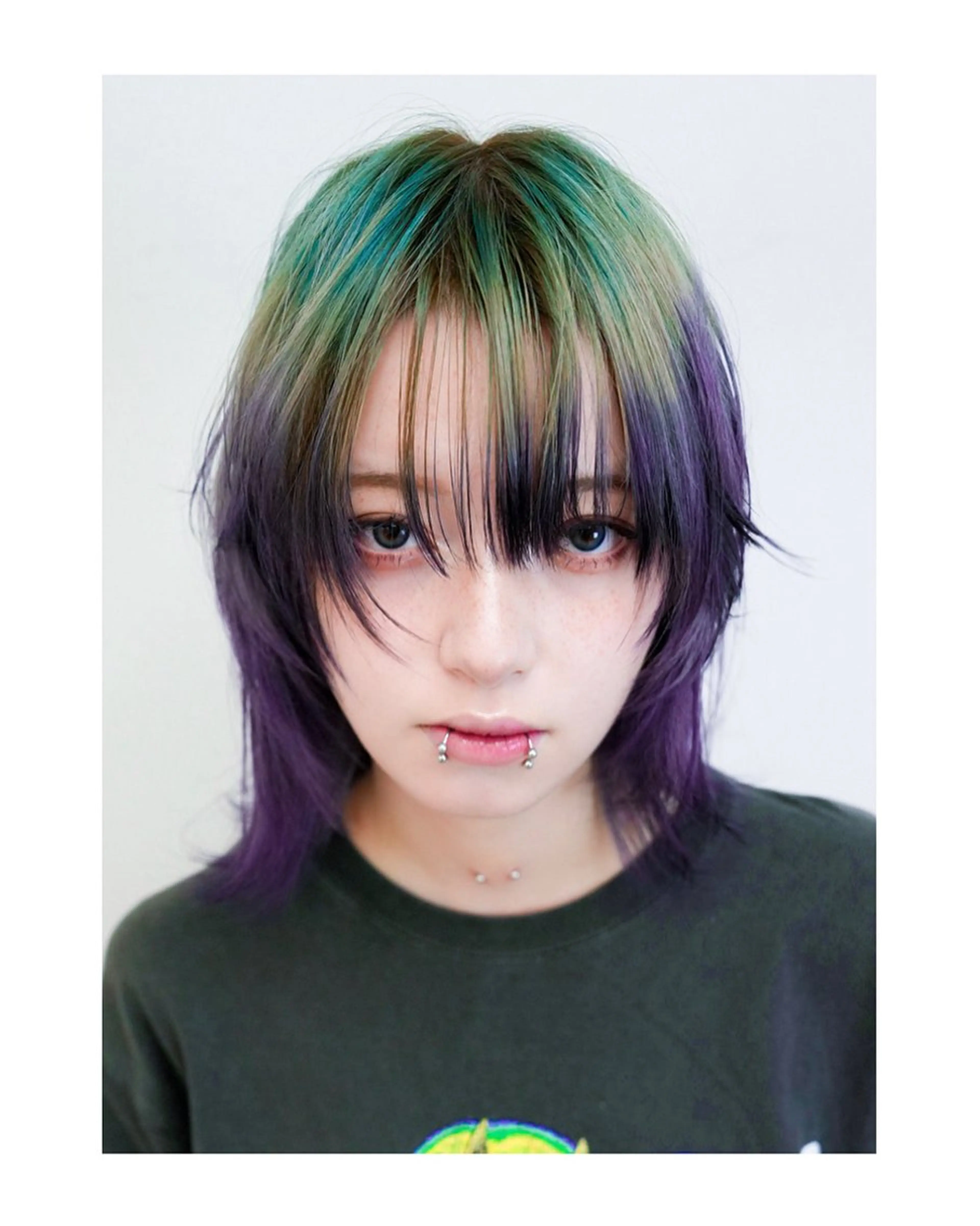 ミディアム パープルカラー vibe所属・vibe/ 名古屋駅/野田 侑作のヘアスタイル