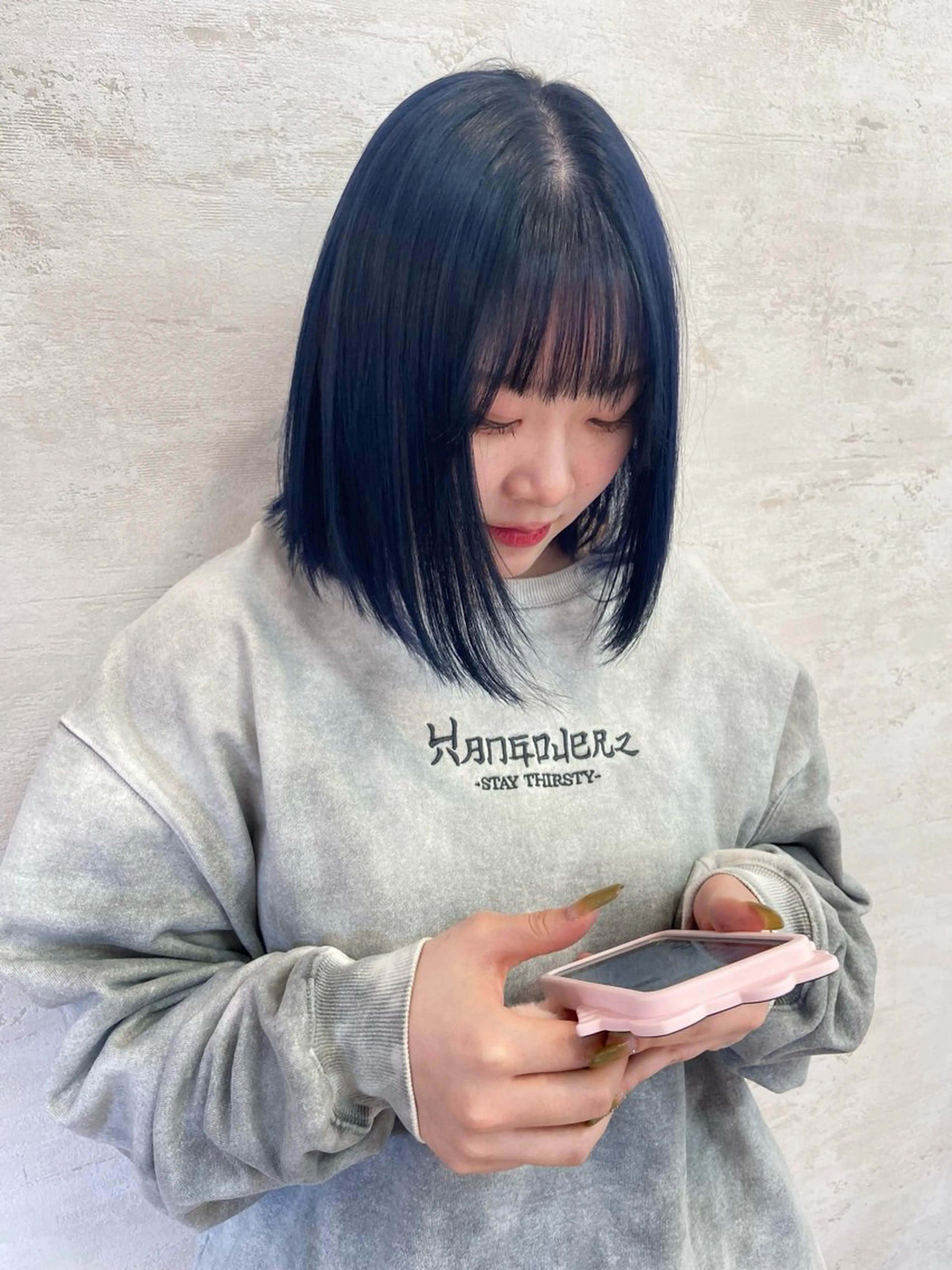 ミディアム カラー 艶カラー/エクステ/ MIRAI🪽のヘアスタイル