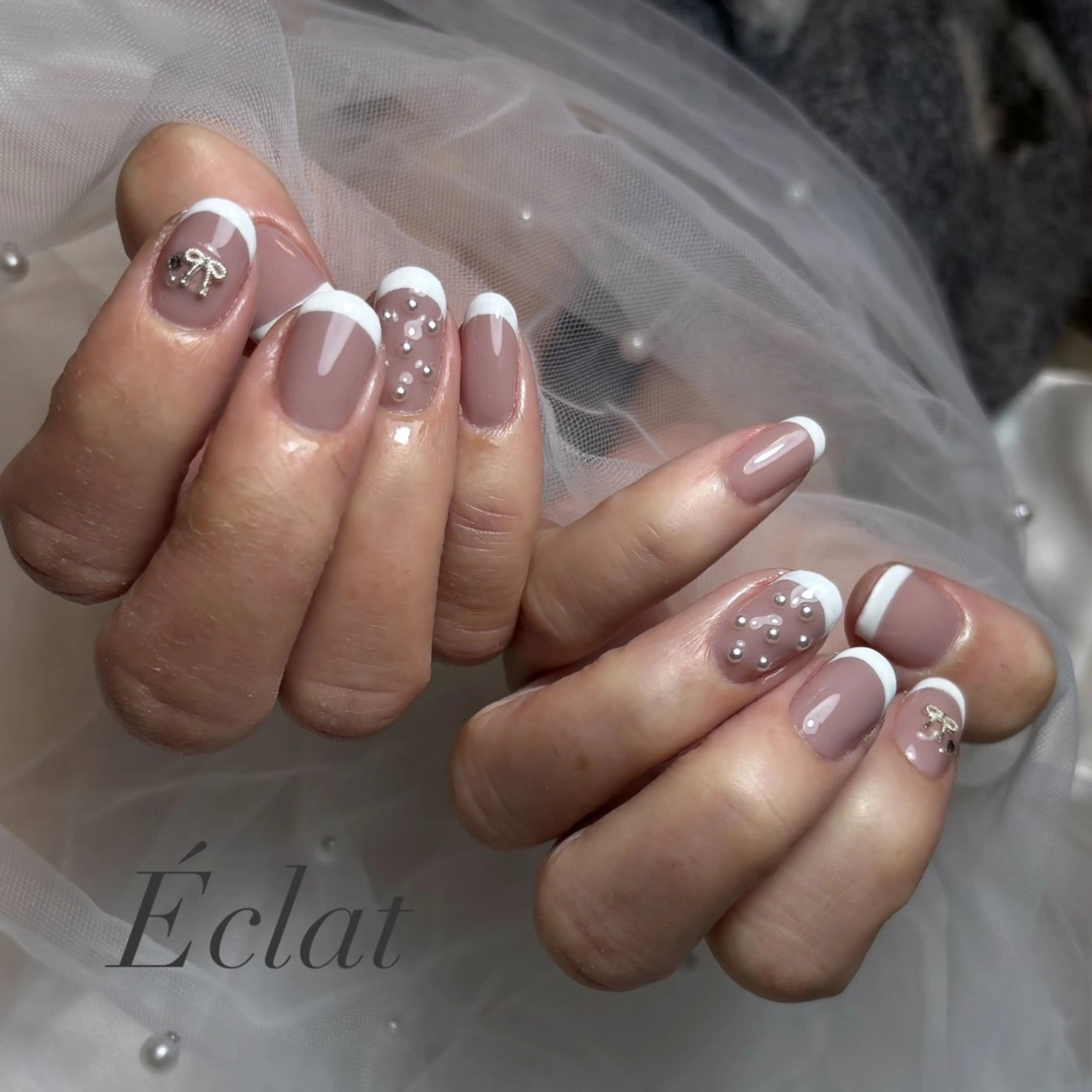 ネイル ハンドネイル nail salon Éclatのネイルデザイン