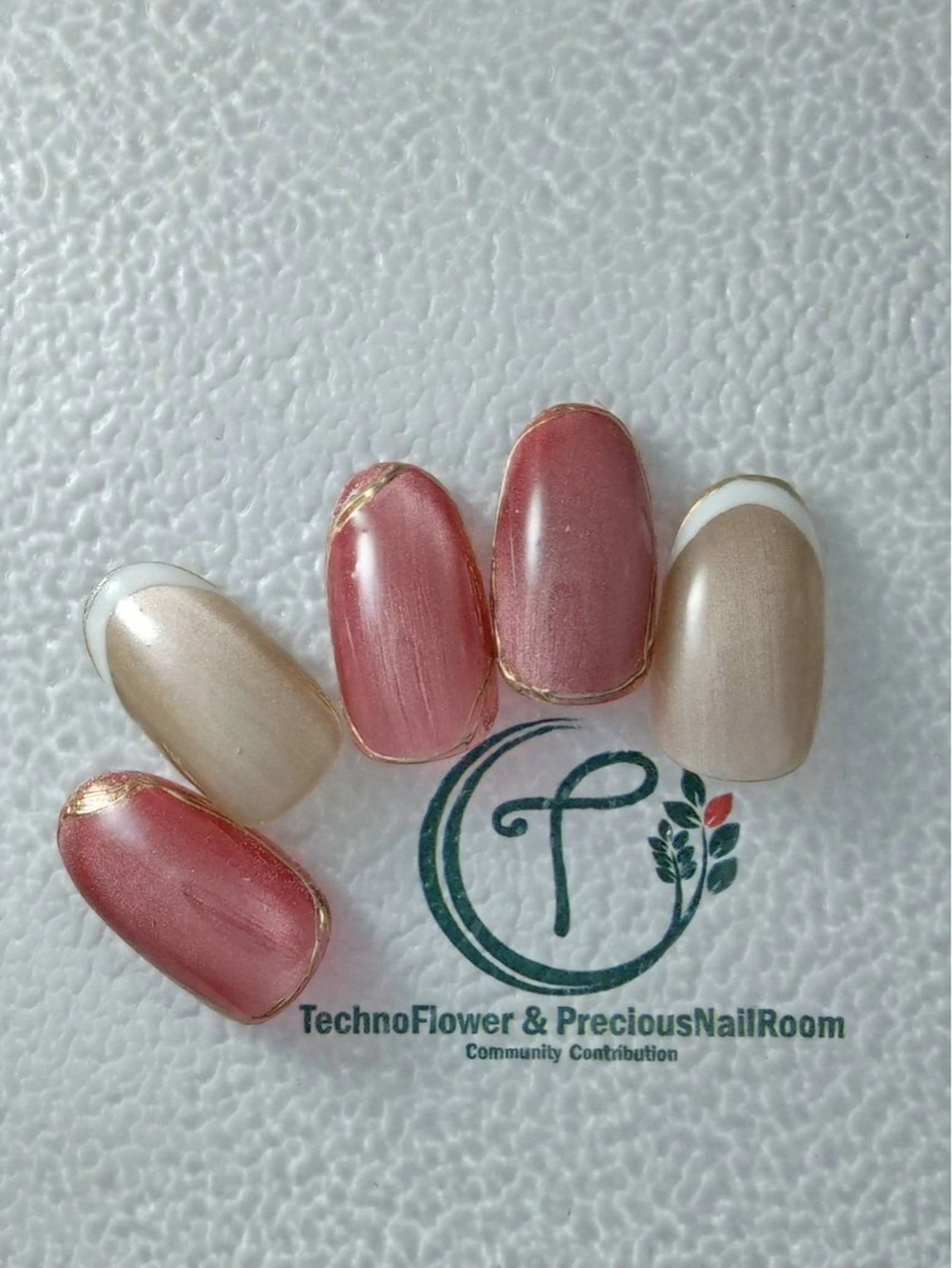 ネイル フラワーネイル precious nail room所属・precious nail  roomのネイルデザイン