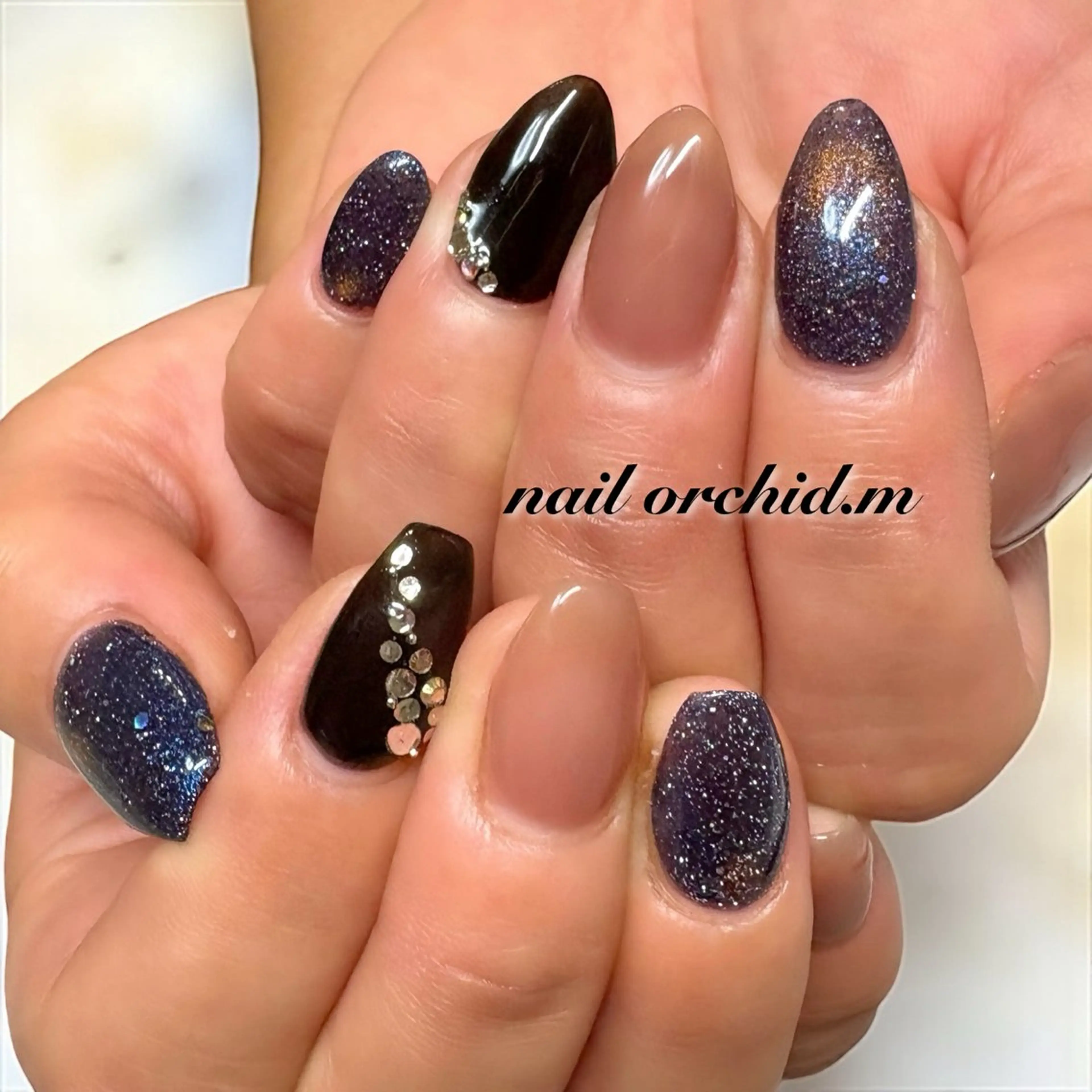 ネイル ハンドネイル orchid mikiのネイルデザイン