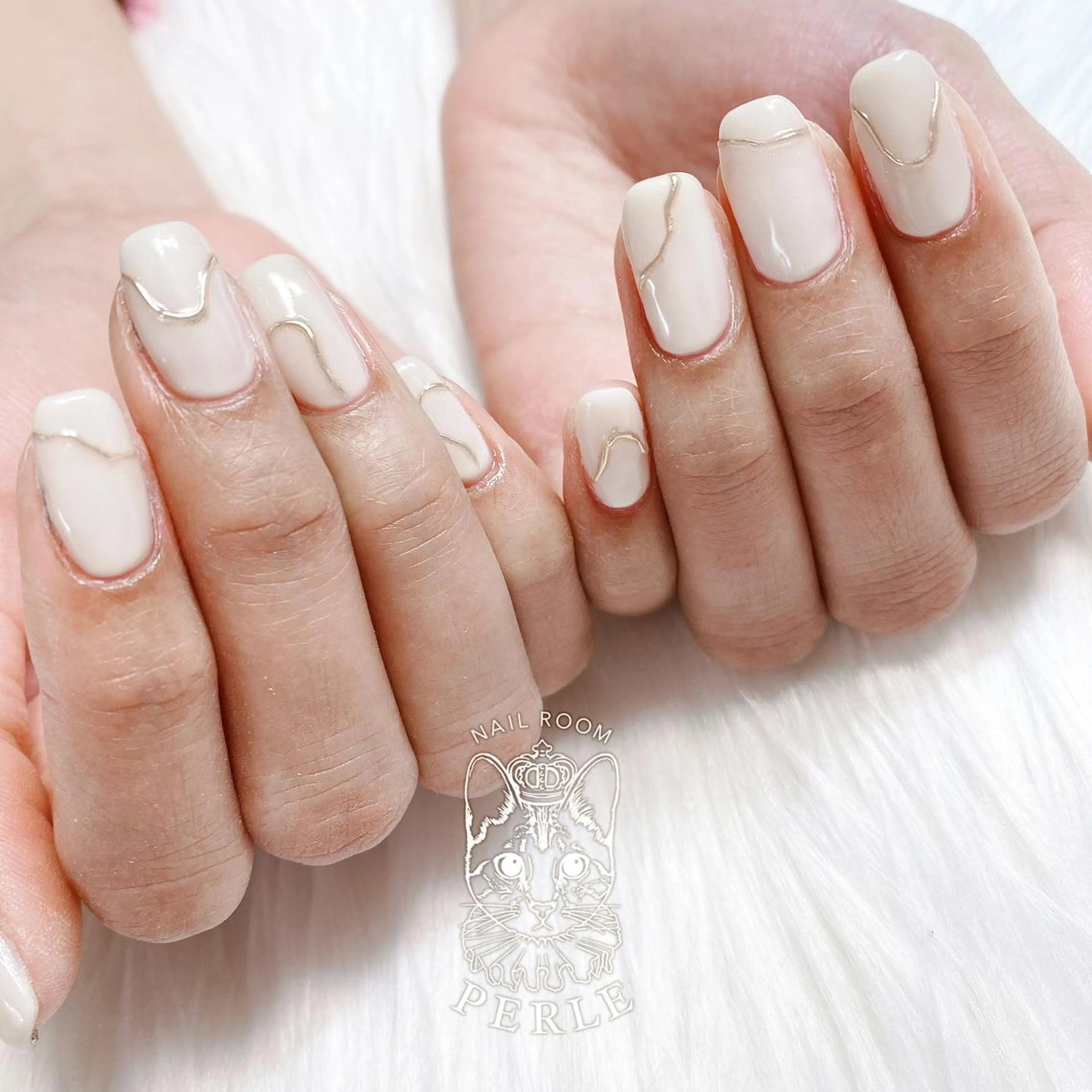 ネイル ハンドネイル nail room Perleのネイルデザイン
