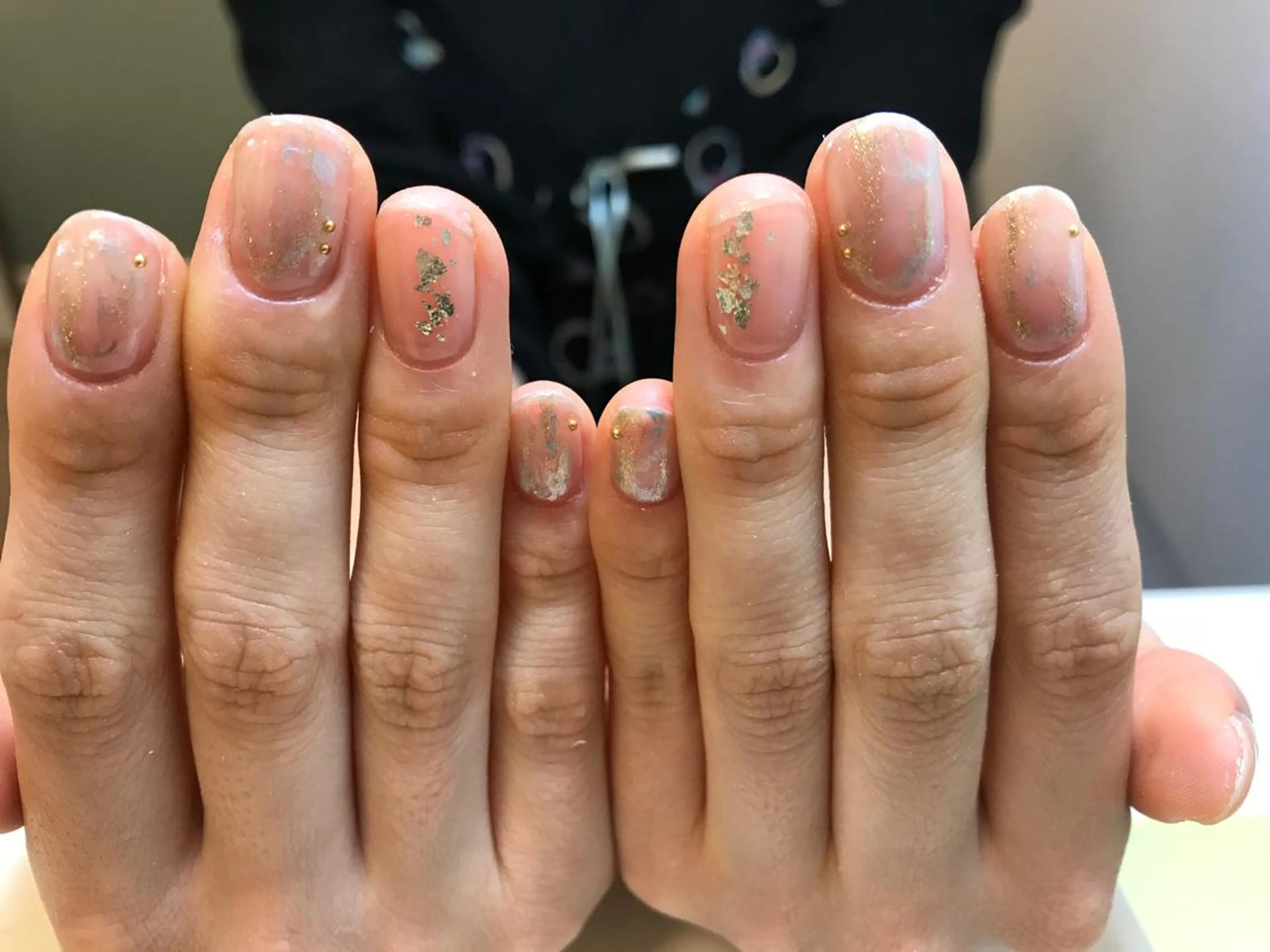 ネイル ニュアンスネイル A85G ayakoのネイルデザイン