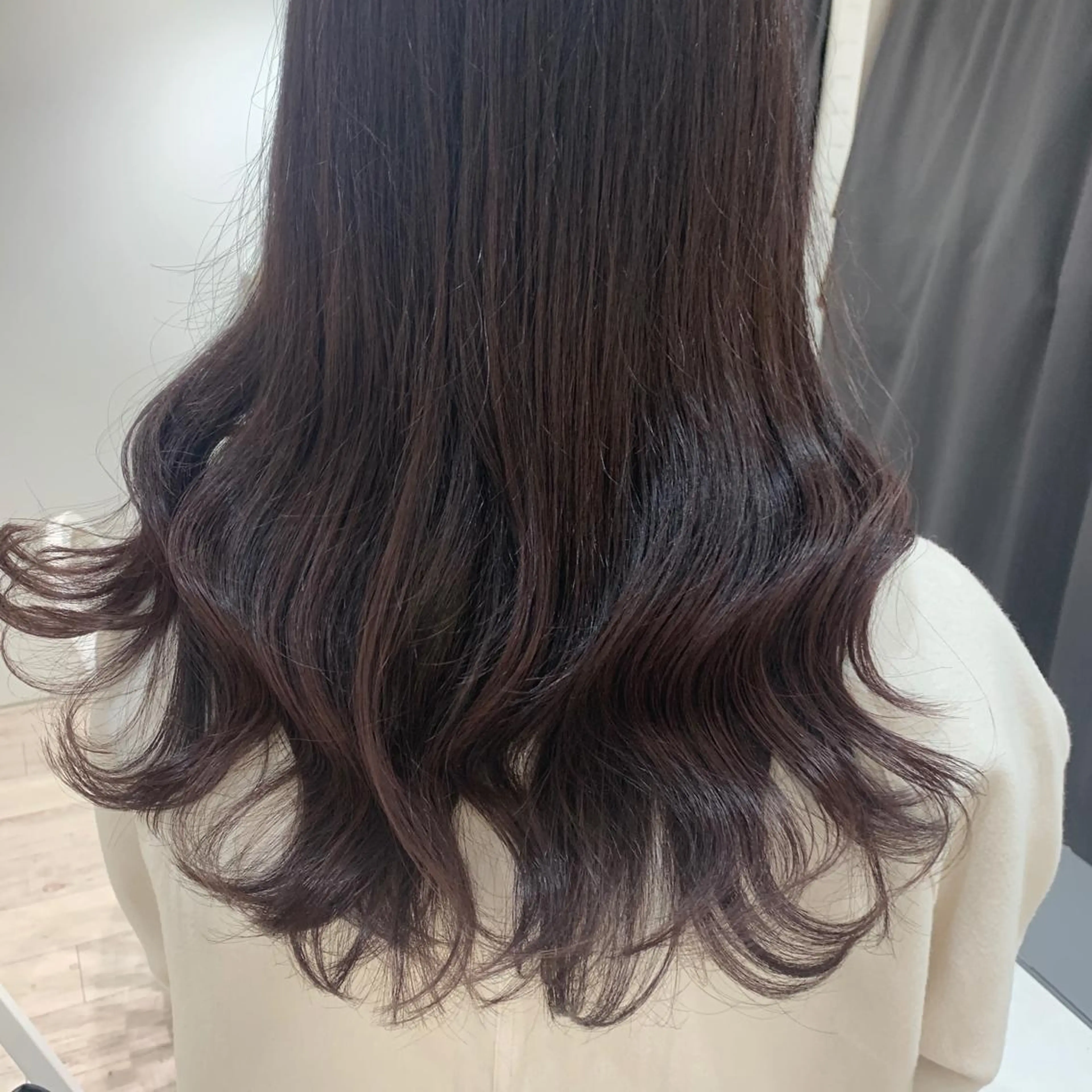 ロング カラー カット ヘアカラー HARUKA韓国ヘア /Luana梅田のヘアスタイル