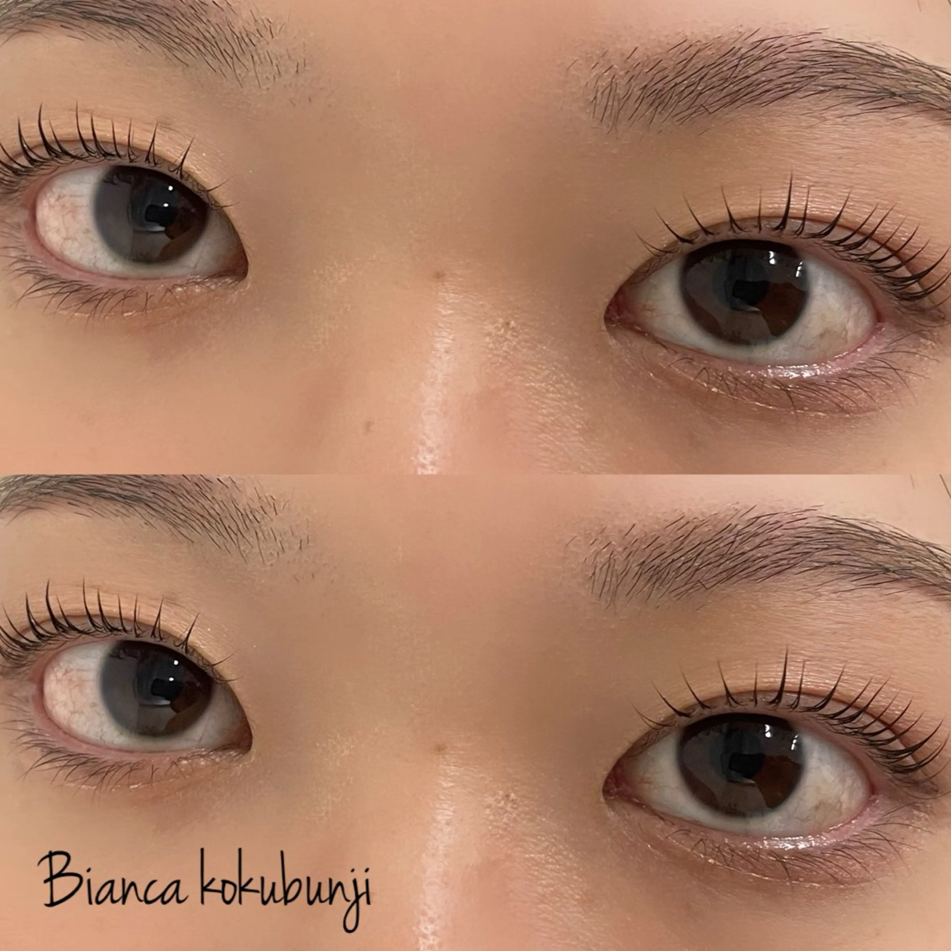 マツエク・マツパ パリジェンヌラッシュリフト マツパ 🩶Bianca 副店長ハシモト🩶のマツエク・マツパデザイン