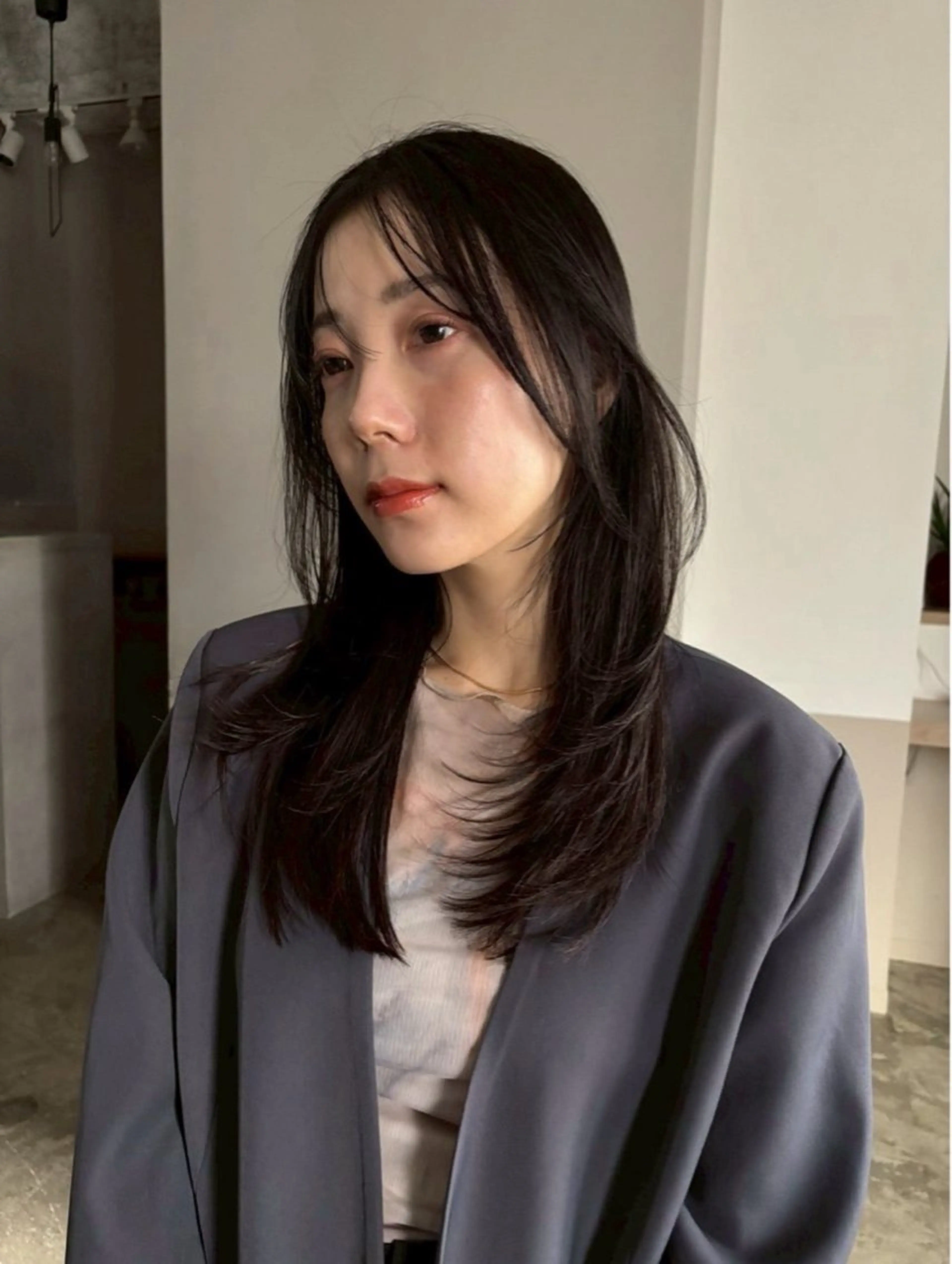 ロング 骨格診断カット.𖥔 ボブ/レイヤー/碧夢のヘアスタイル