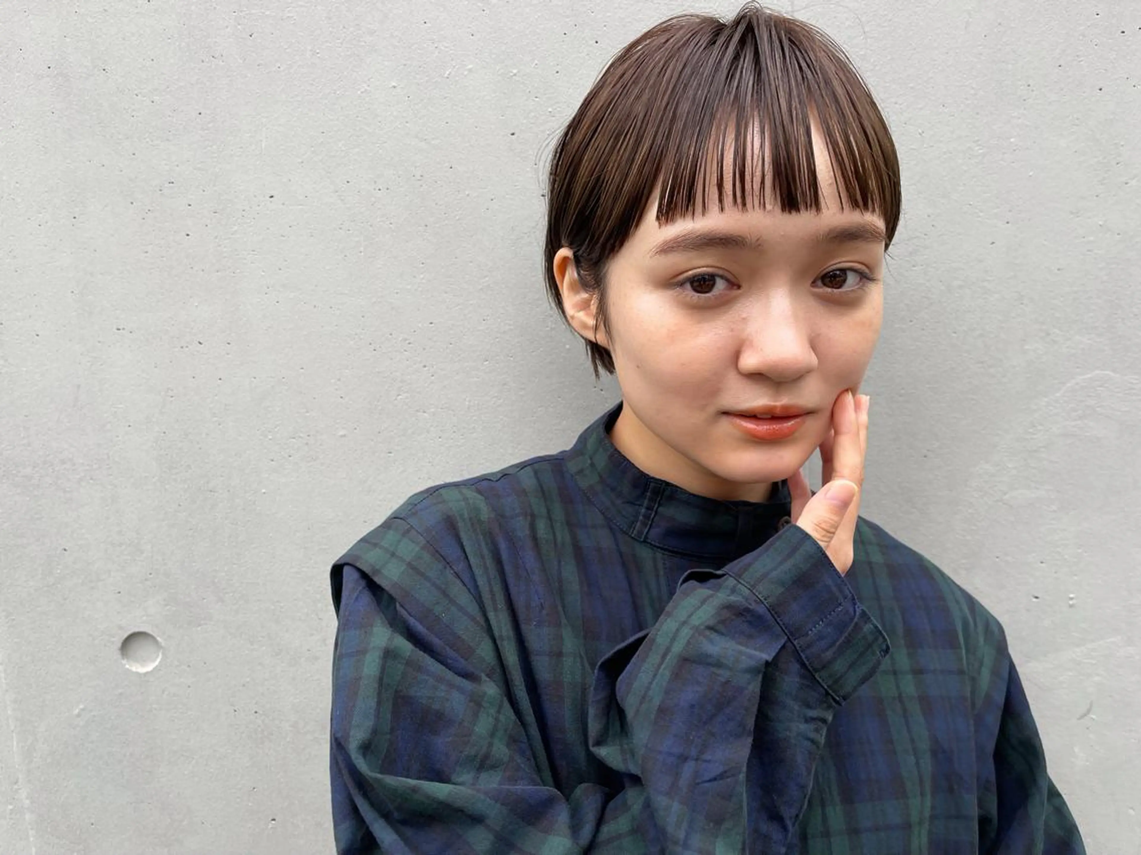 ショート カラー パーマ モデル様募集 まなみのヘアスタイル