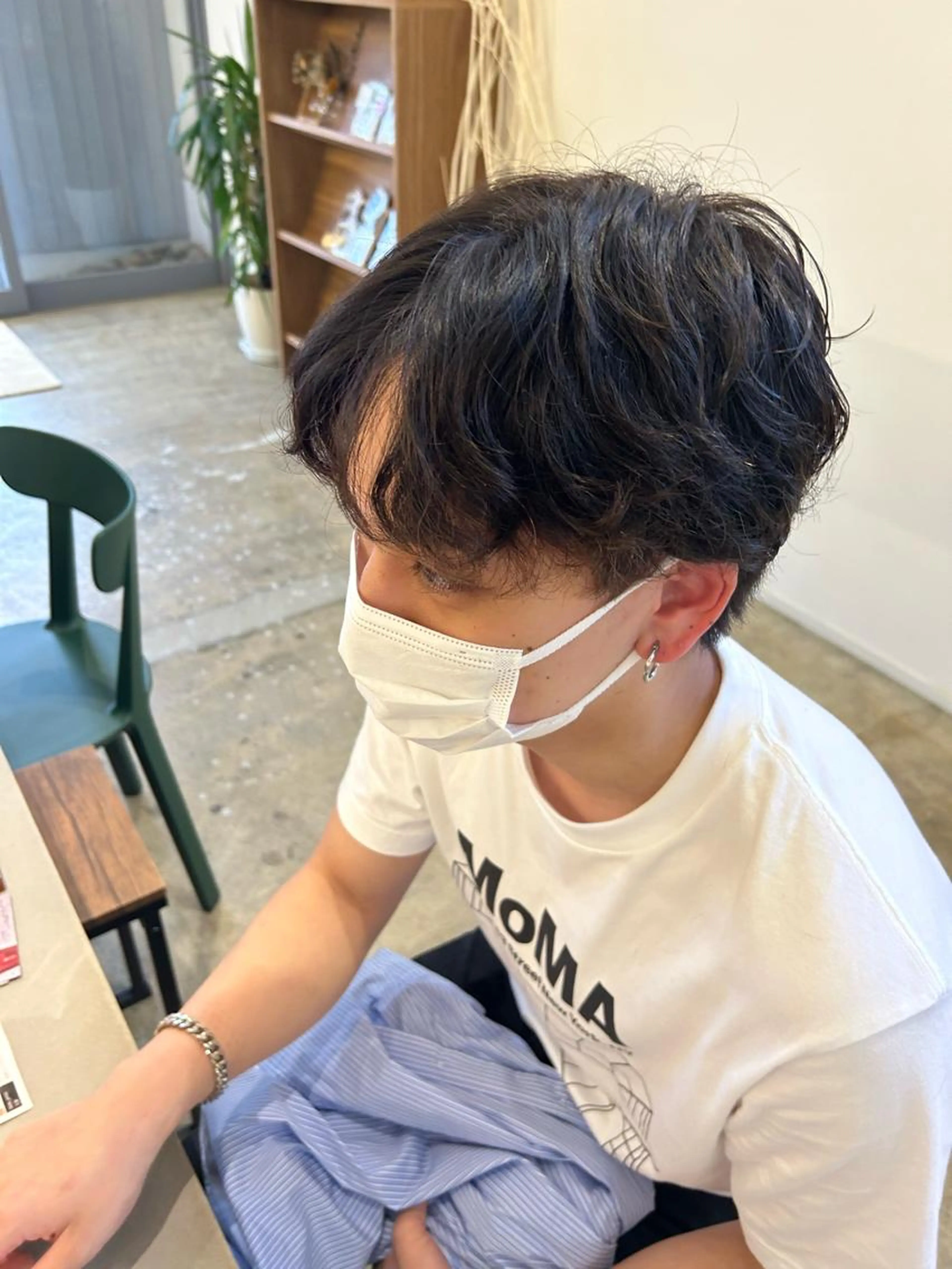 ✂️男性カット+パーマ👨🏻🦱🫧の写真