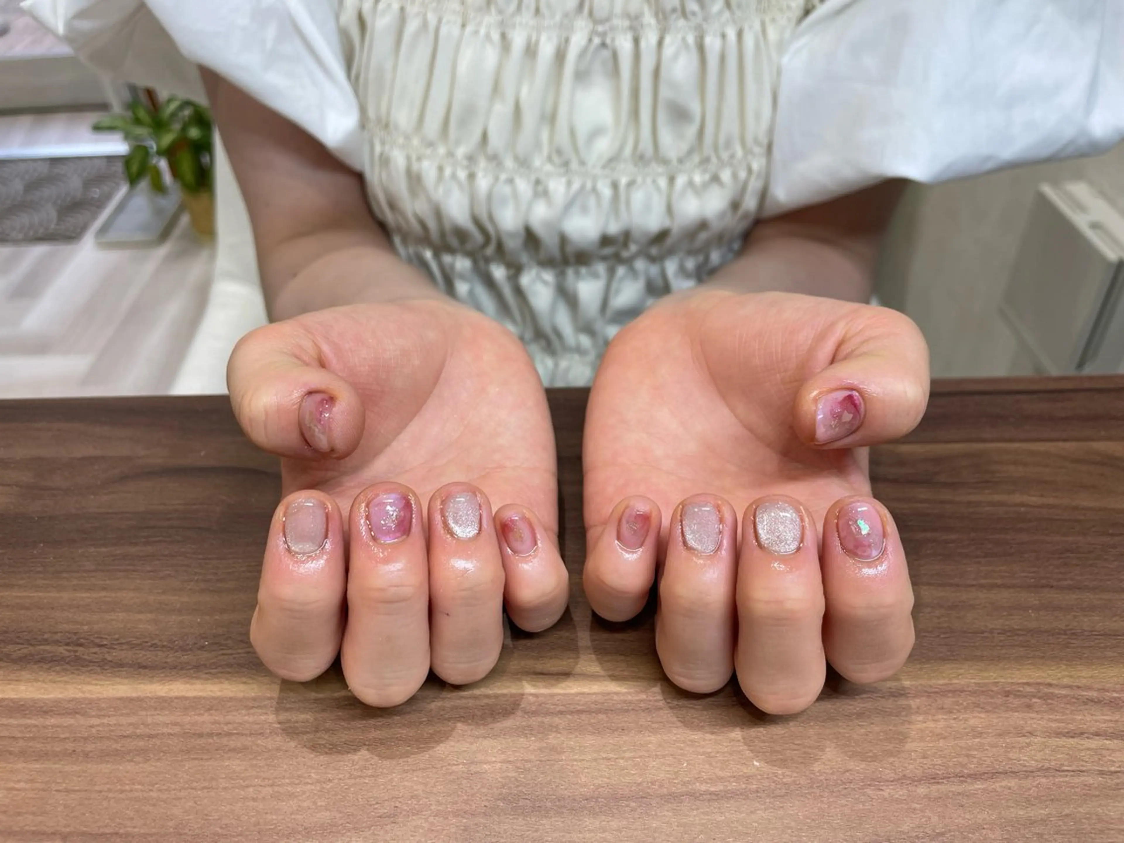 ネイル マグネットネイル ハンドネイル Ricnail☾ ayanoのネイルデザイン