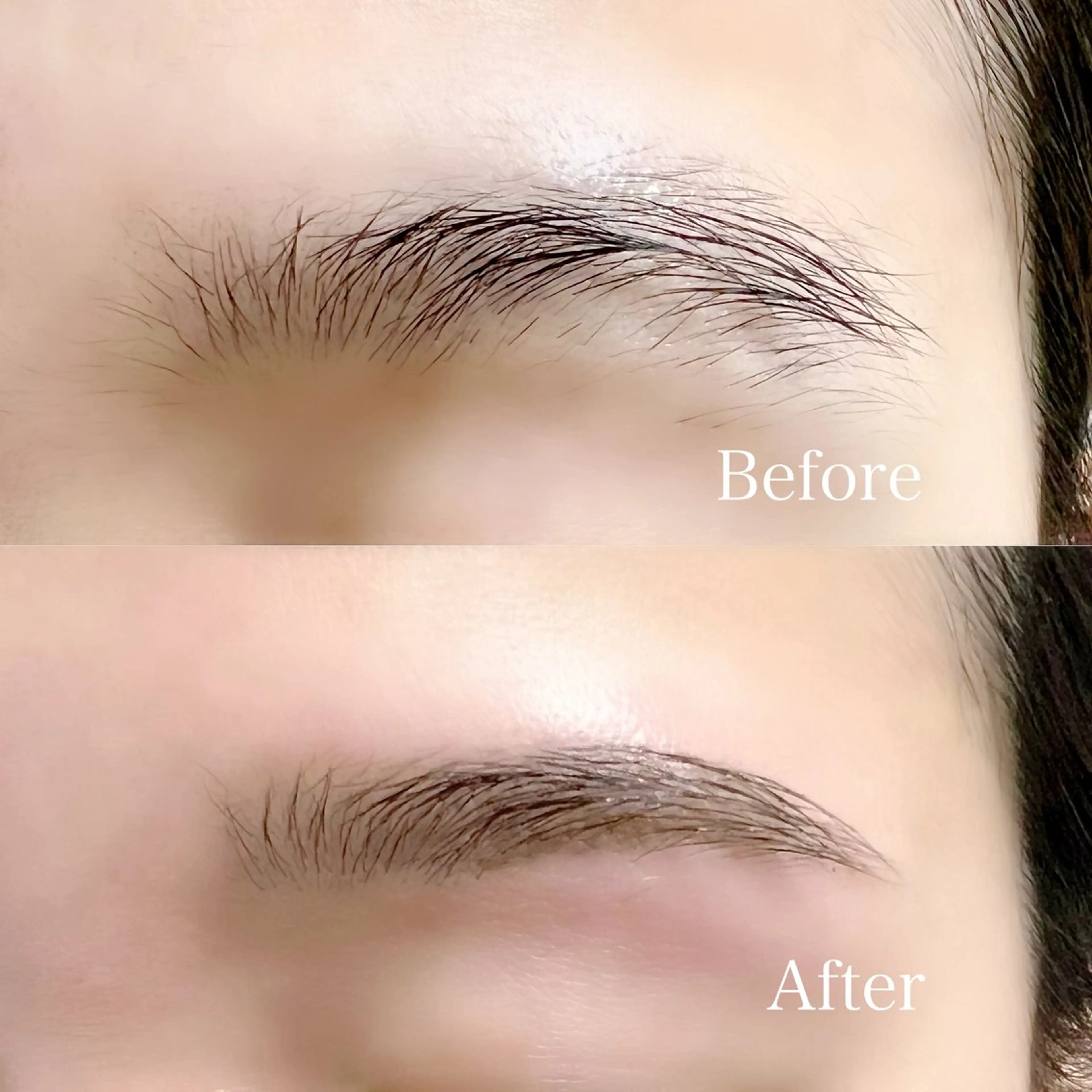 アイブロウ 眉毛ワックス脱毛 MUNIQ ムニークのマツエク・マツパデザイン