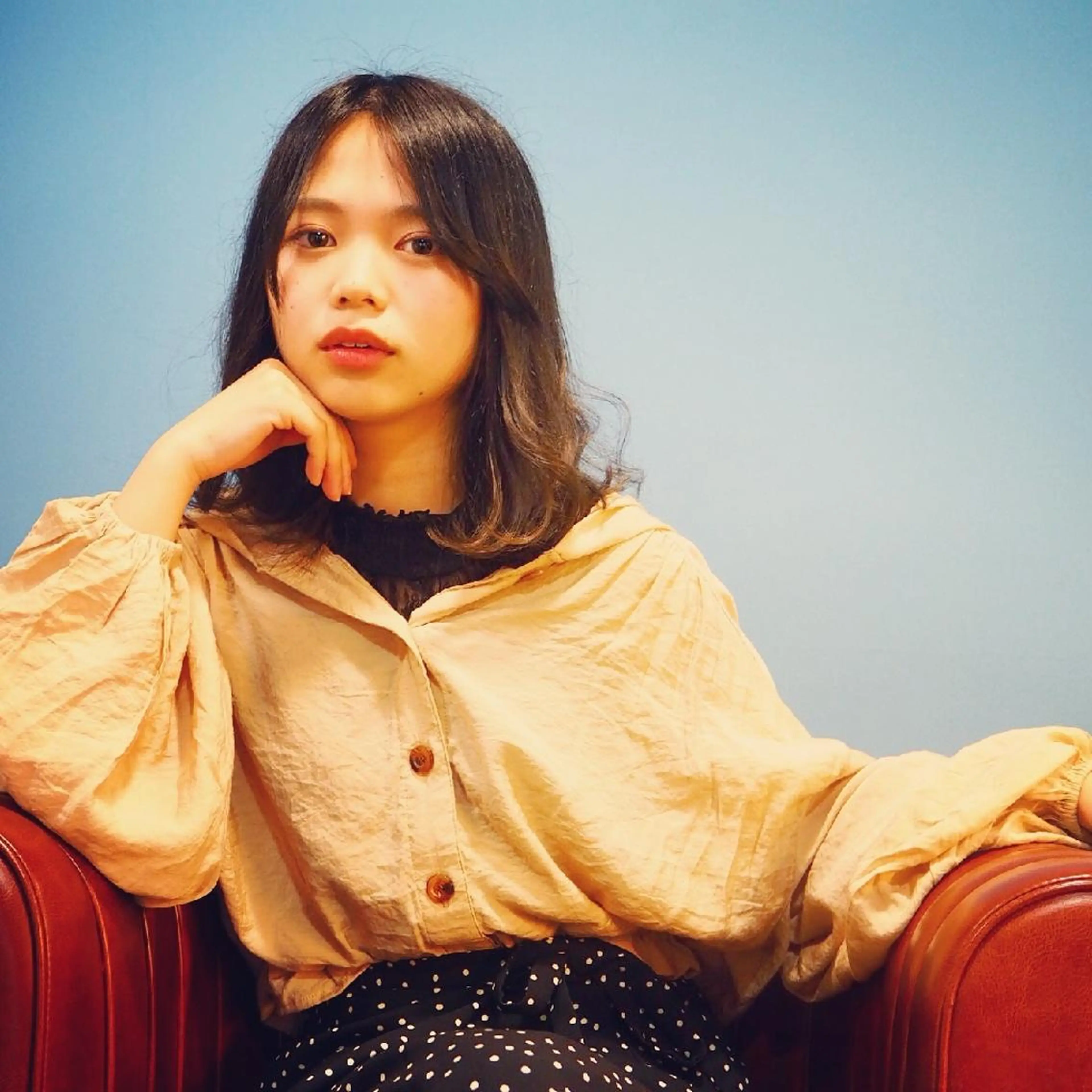 ミディアム カラー Homie 所属・★竹本 千春★のヘアスタイル