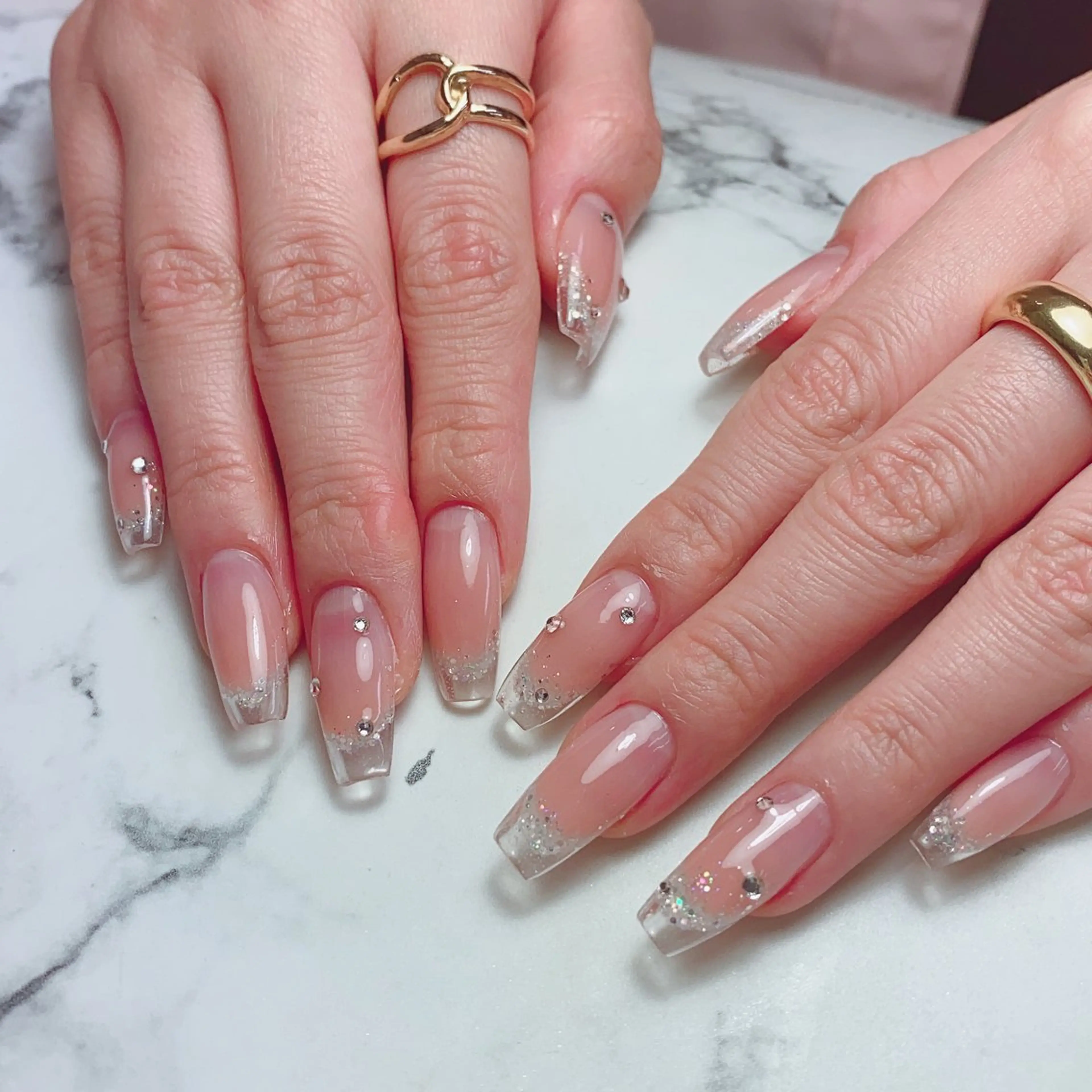 ネイル スカルプネイル 石原 夕華のネイルデザイン