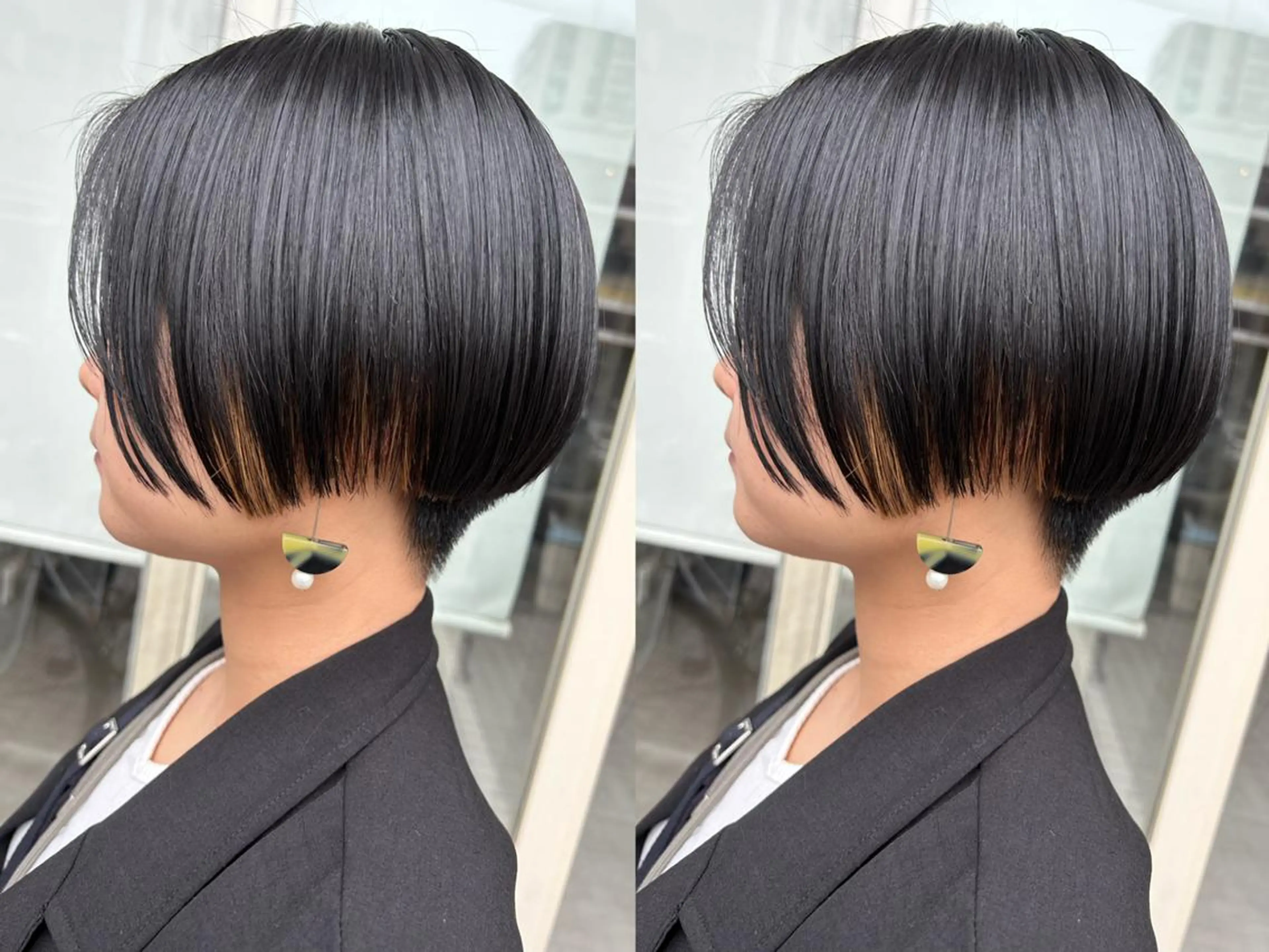 ショート sara中谷 哲のヘアスタイル