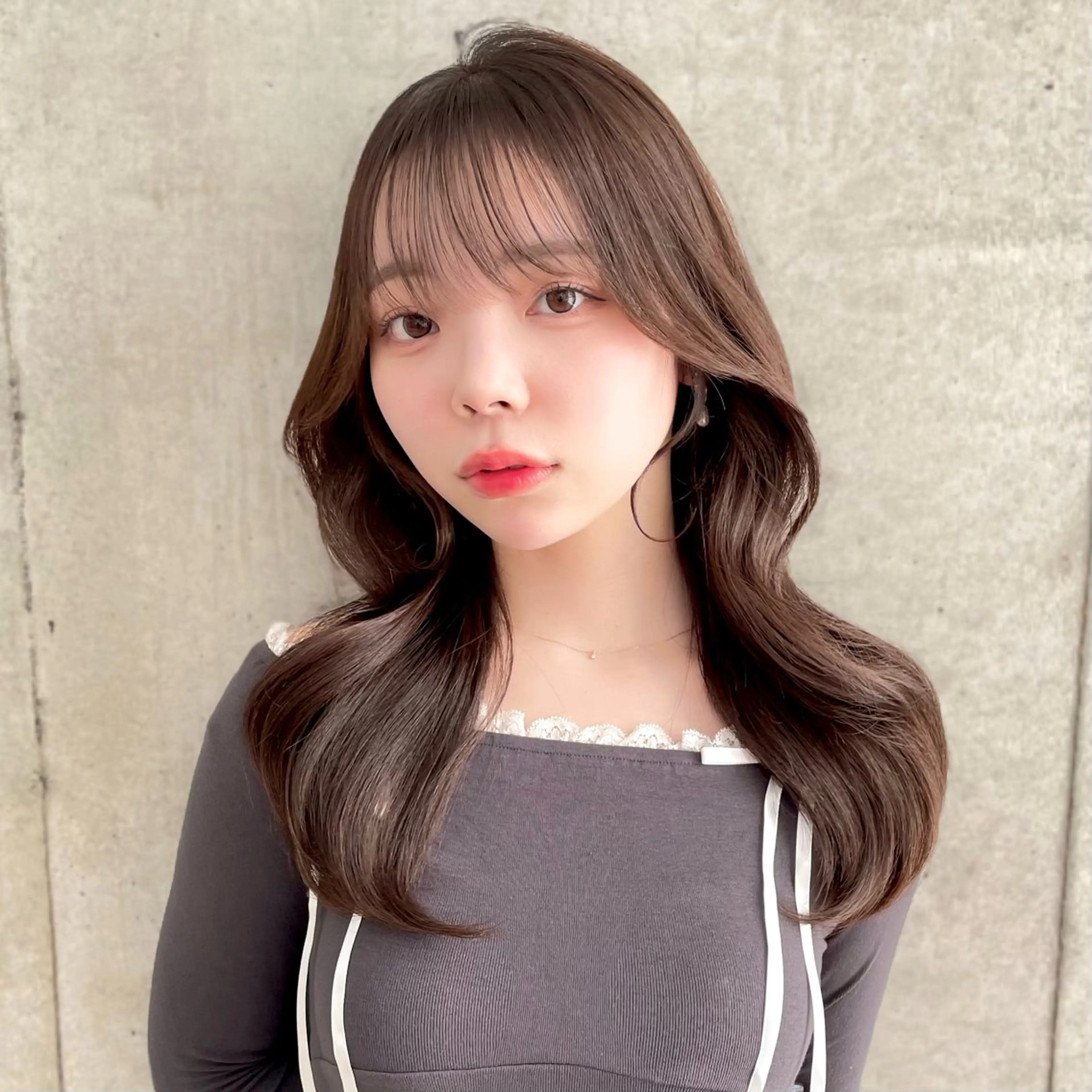 ロング カラー カット ヘアカラー トリートメント 韓国ヘア🇰🇷 レイヤー/芝春樹のヘアスタイル