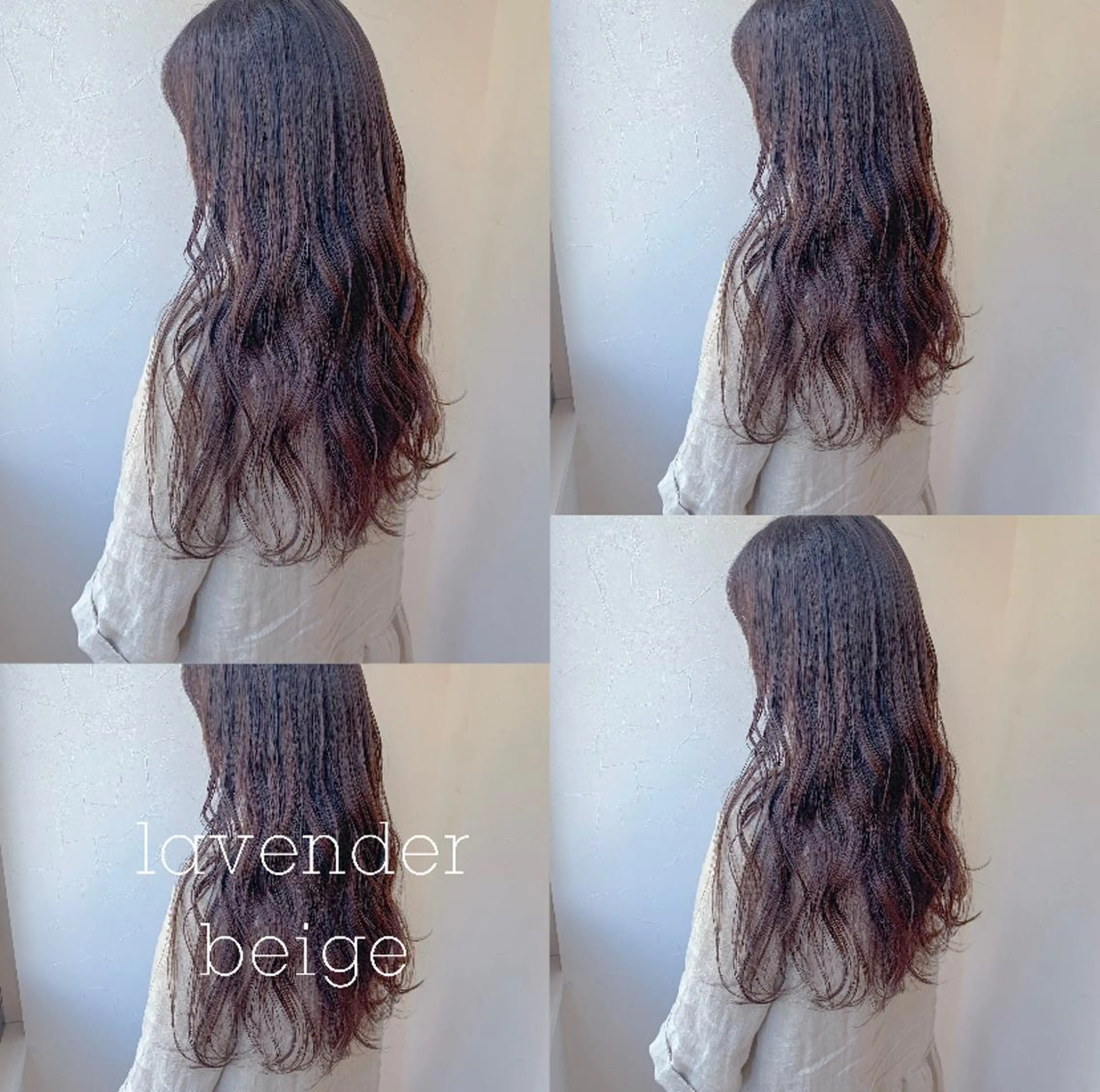 ロング カラー パーマ ヘアアレンジ メンズ キッズ RIYA❤︎ Aujuaソムリエのヘアスタイル